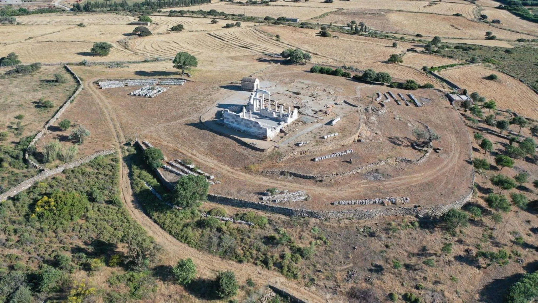 Natural landscape in Xerolithos Natural Living