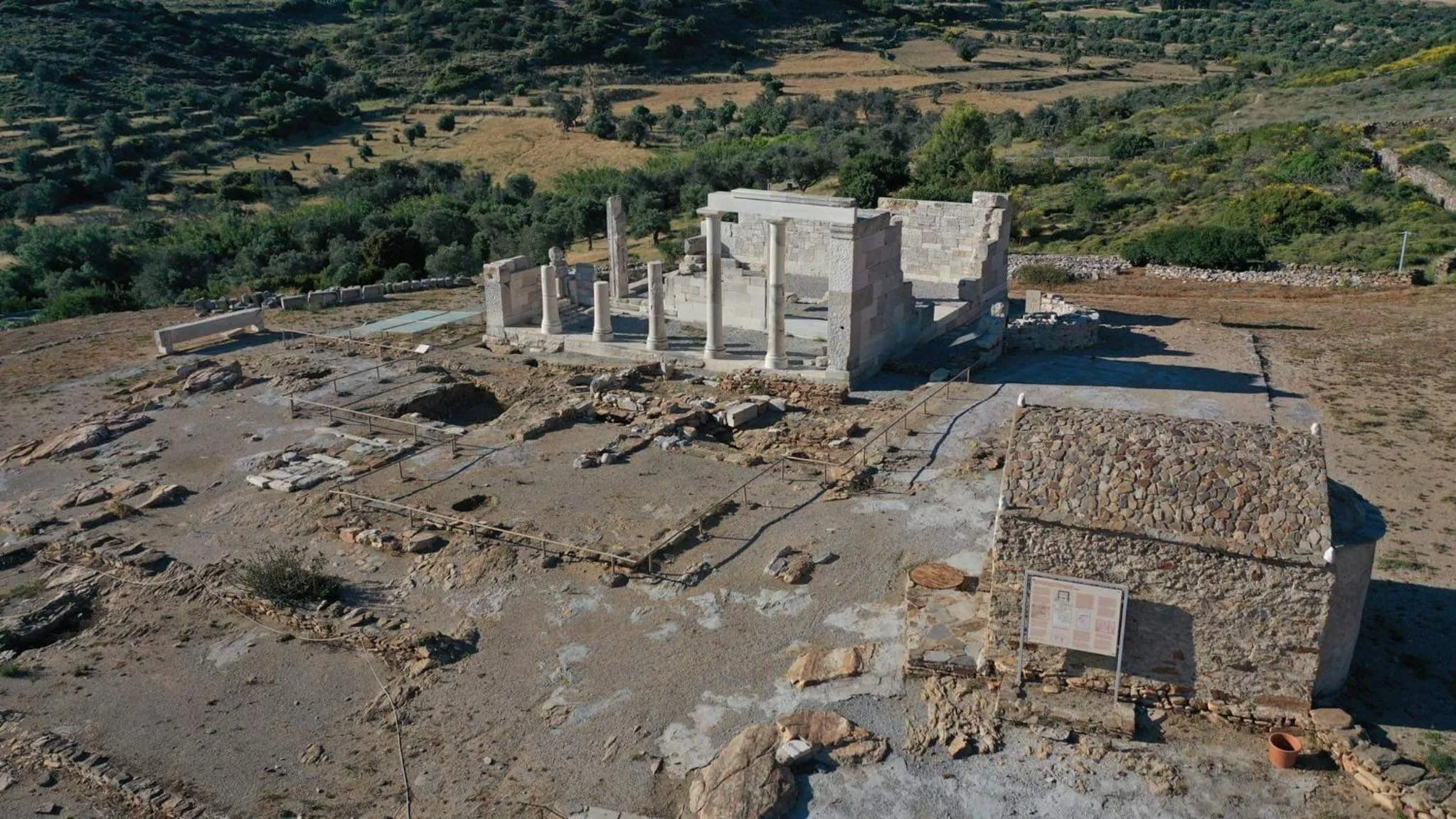 Nearby landmark in Xerolithos Natural Living