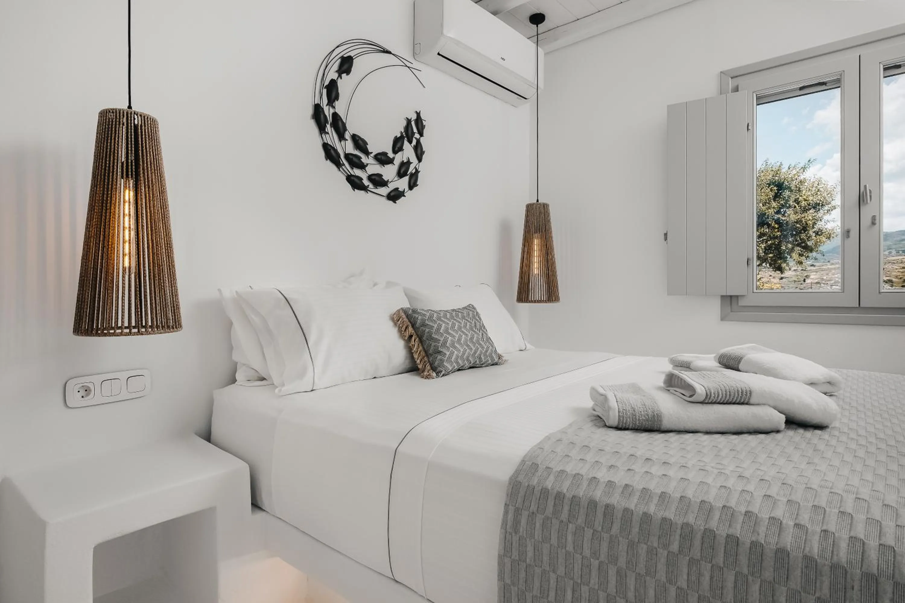 Bed in Xerolithos Natural Living