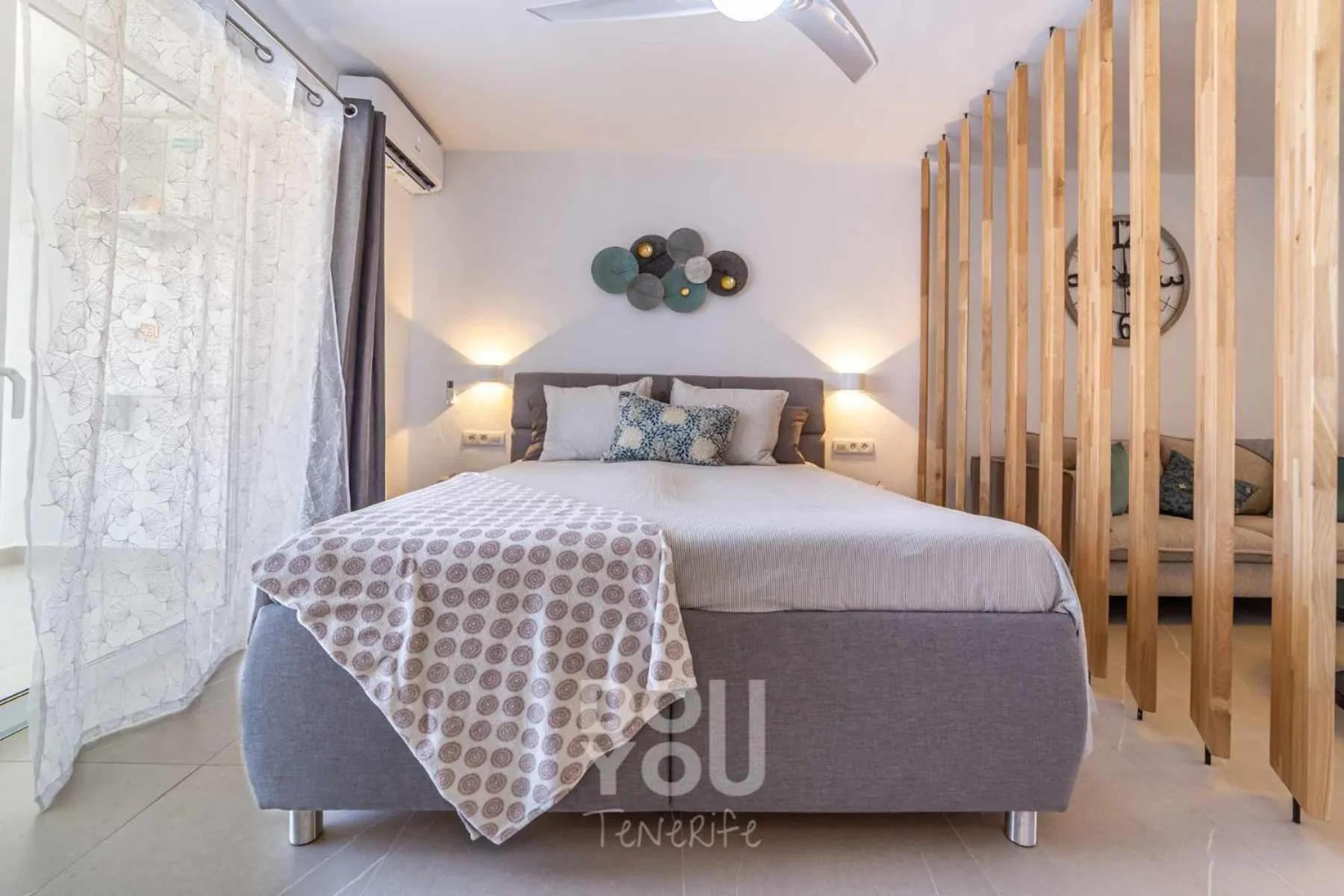 Bed in Apartment Paraiso Royal