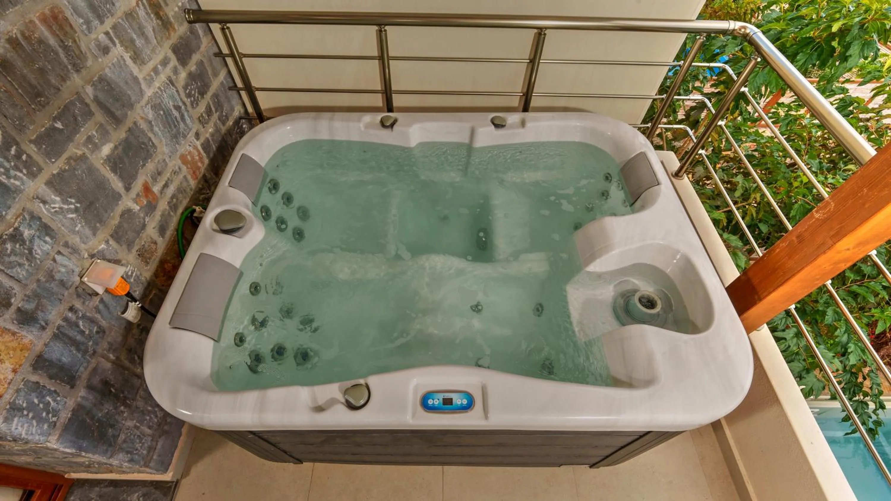 Hot Tub in Volta Suites and Villas