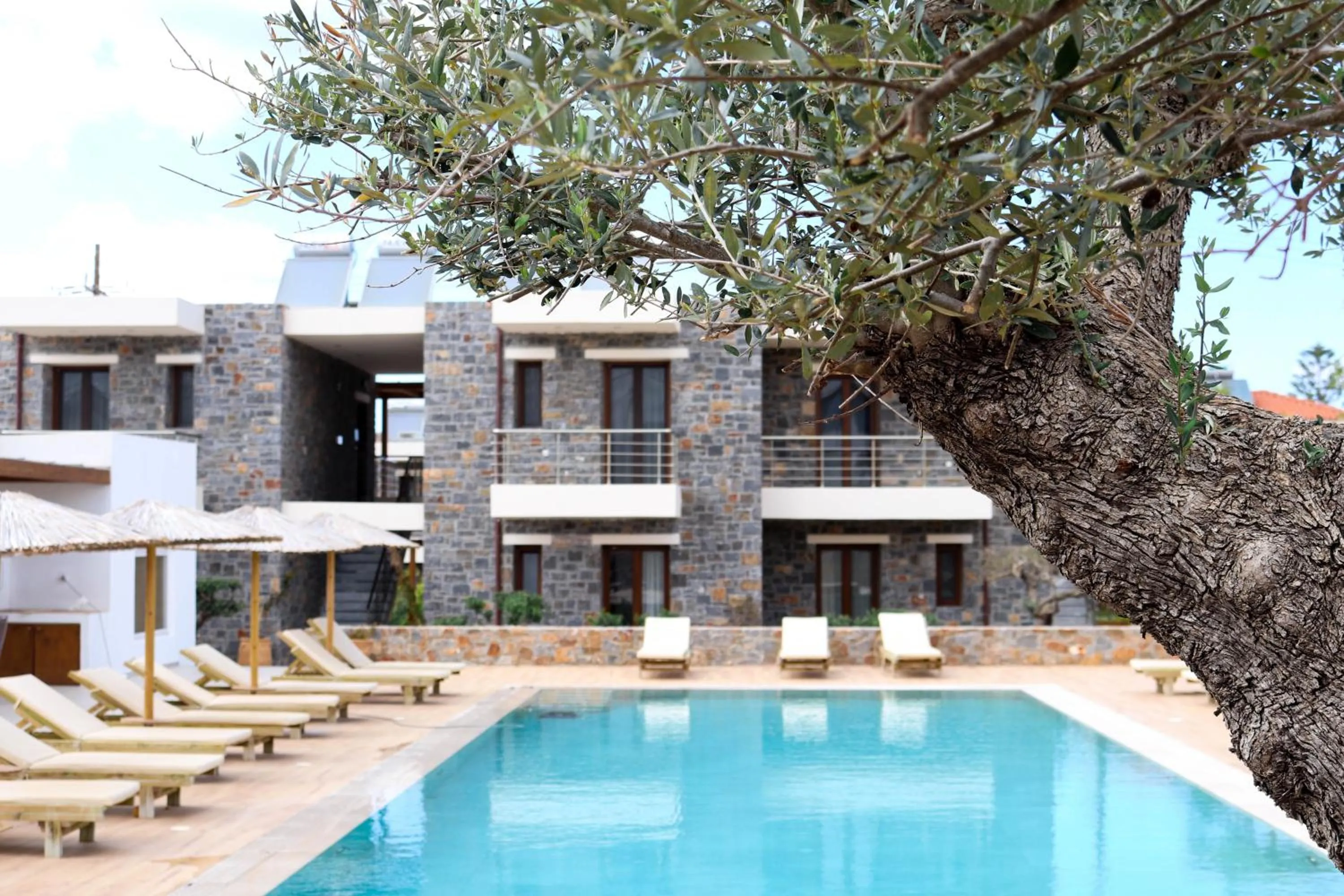 Swimming pool in Volta Suites and Villas