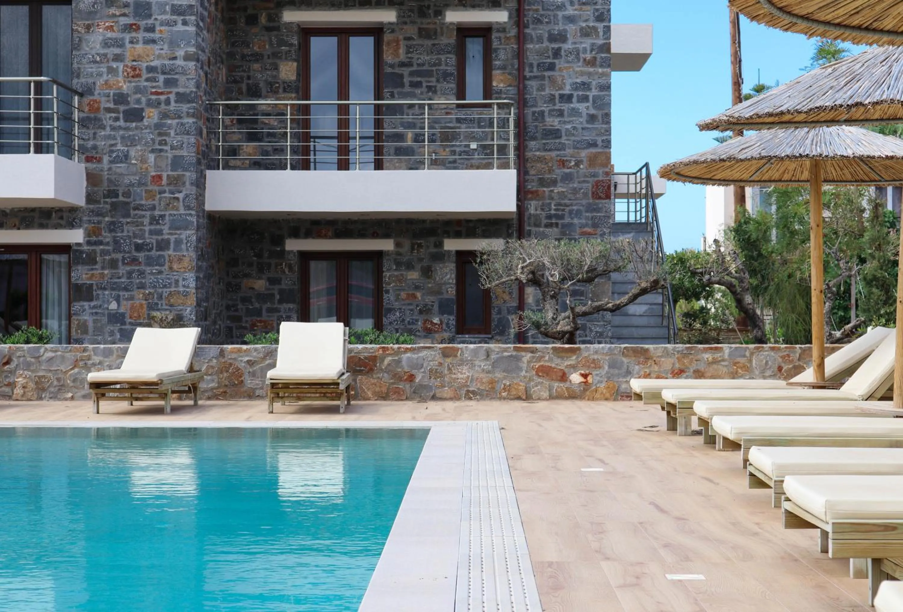 Swimming pool in Volta Suites and Villas