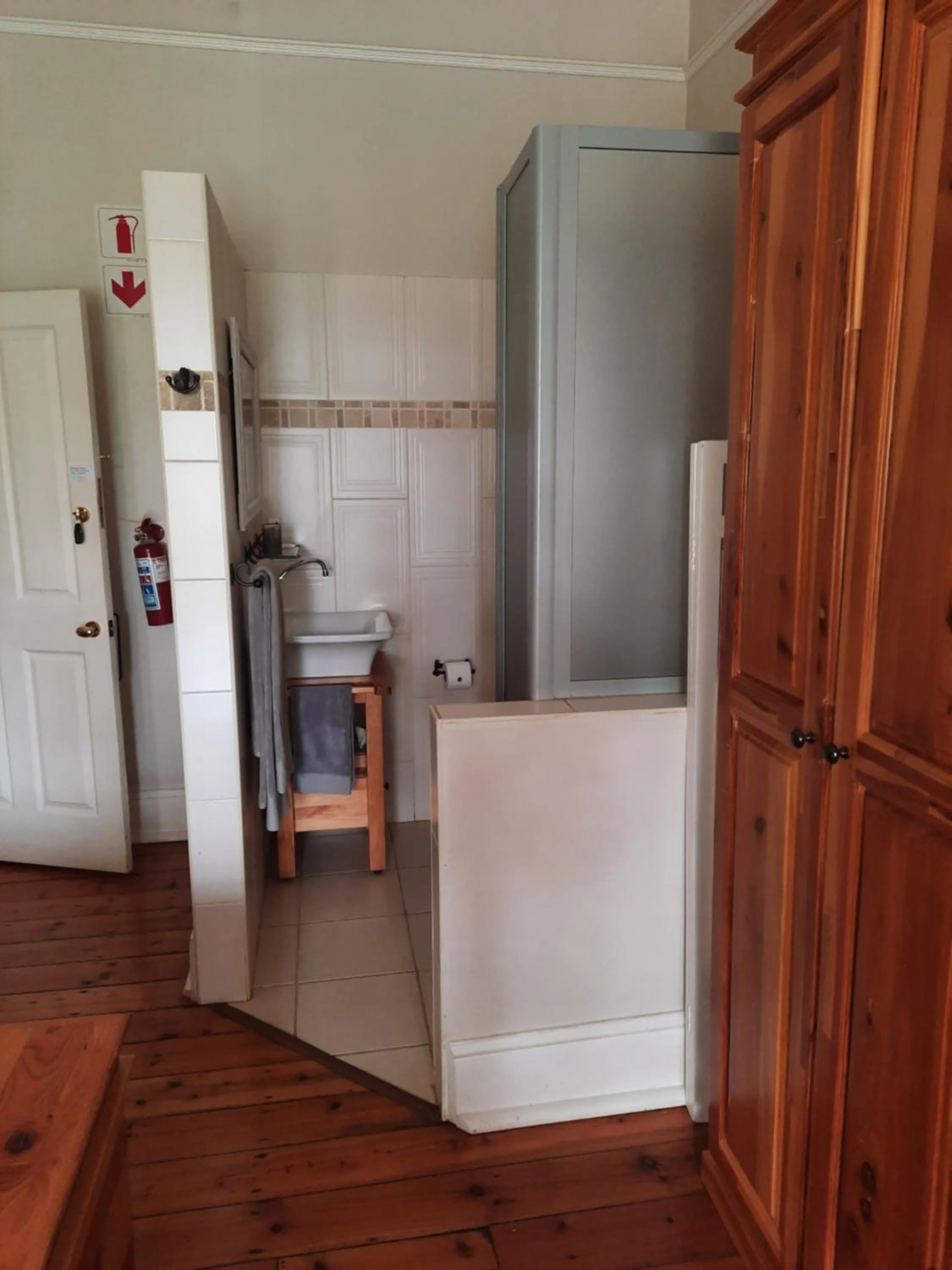 Shower in Villa Beryl Guesthouse