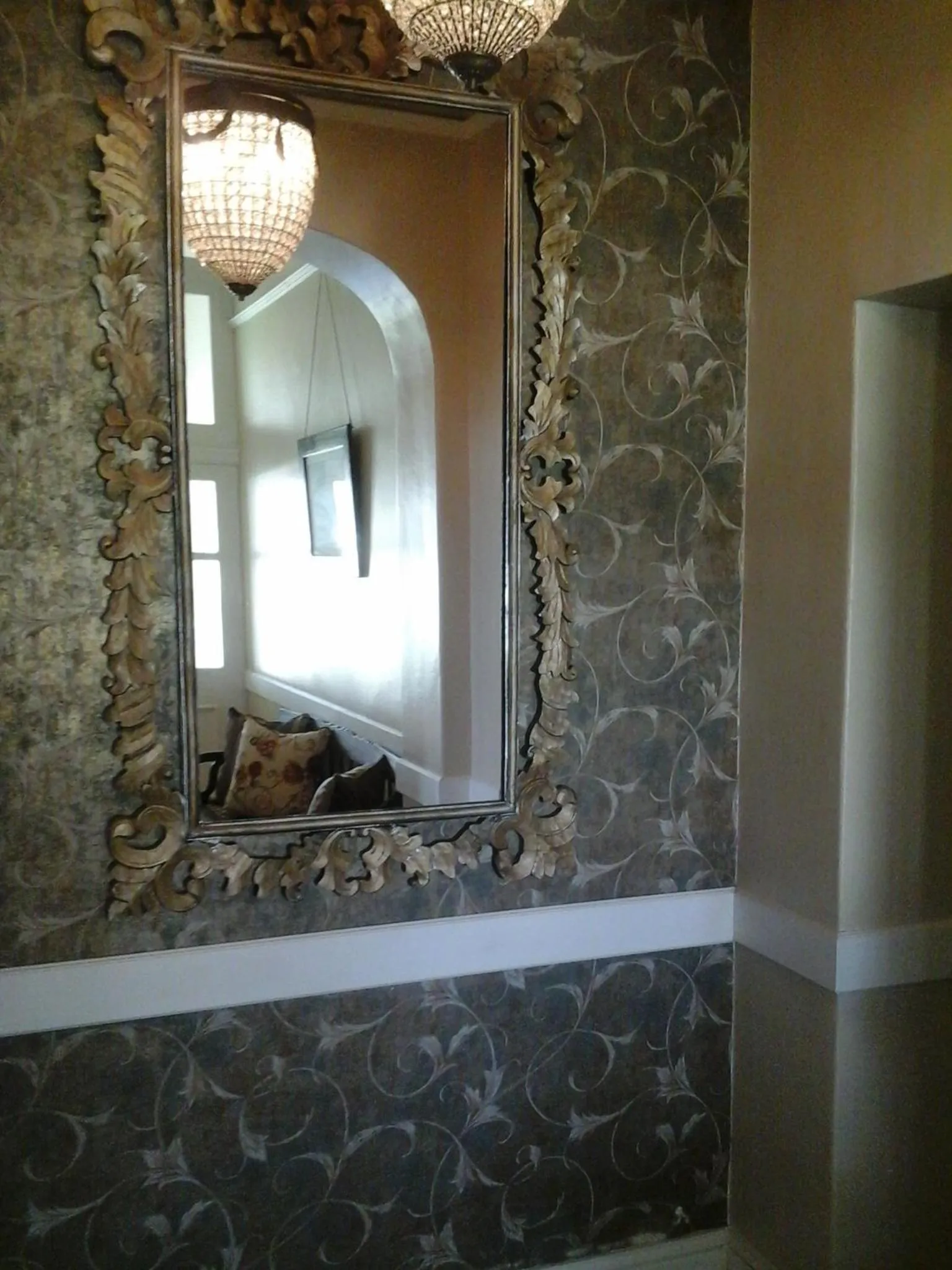 Decorative detail in Villa Beryl Guesthouse