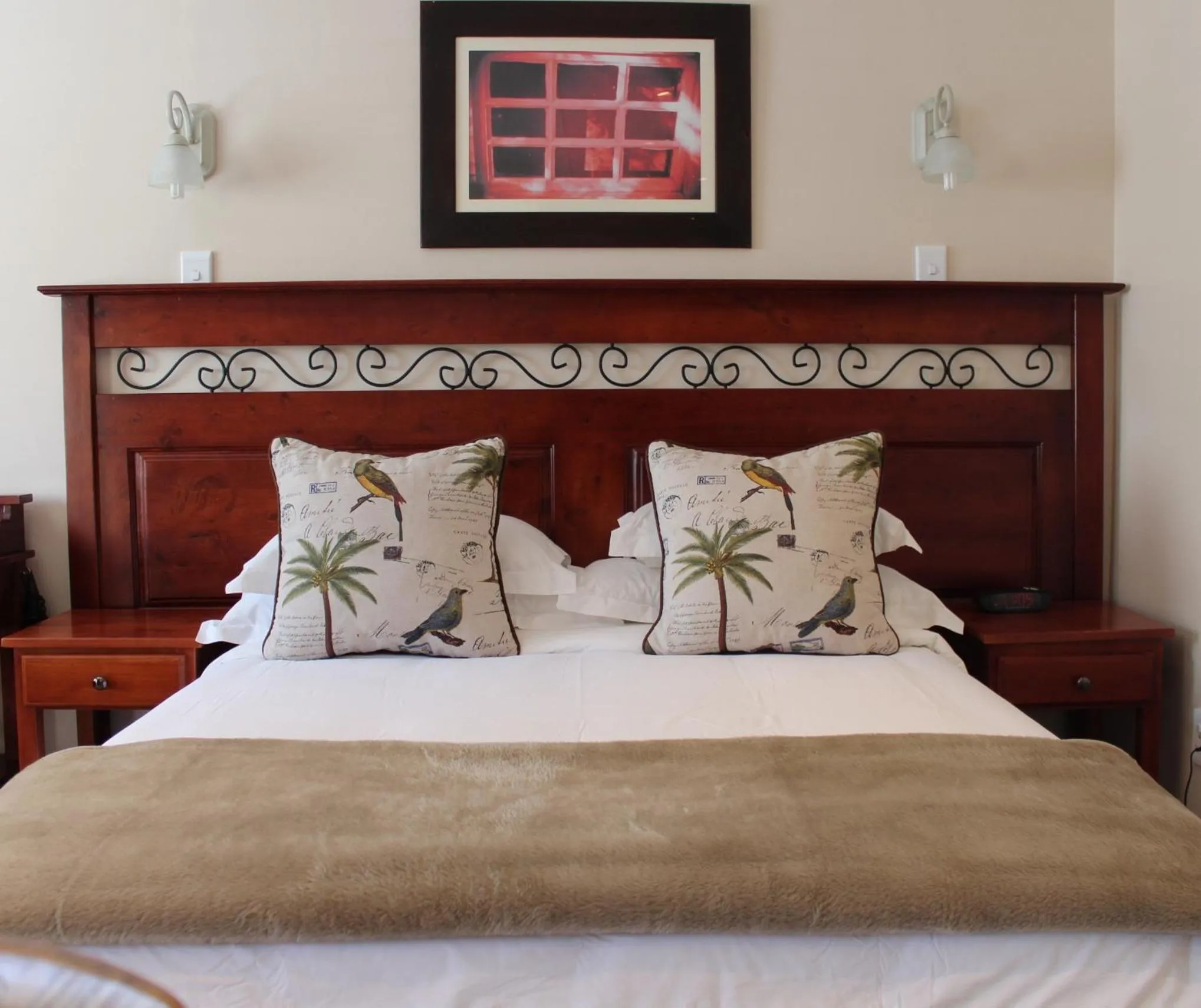 Bed in Villa Beryl Guesthouse