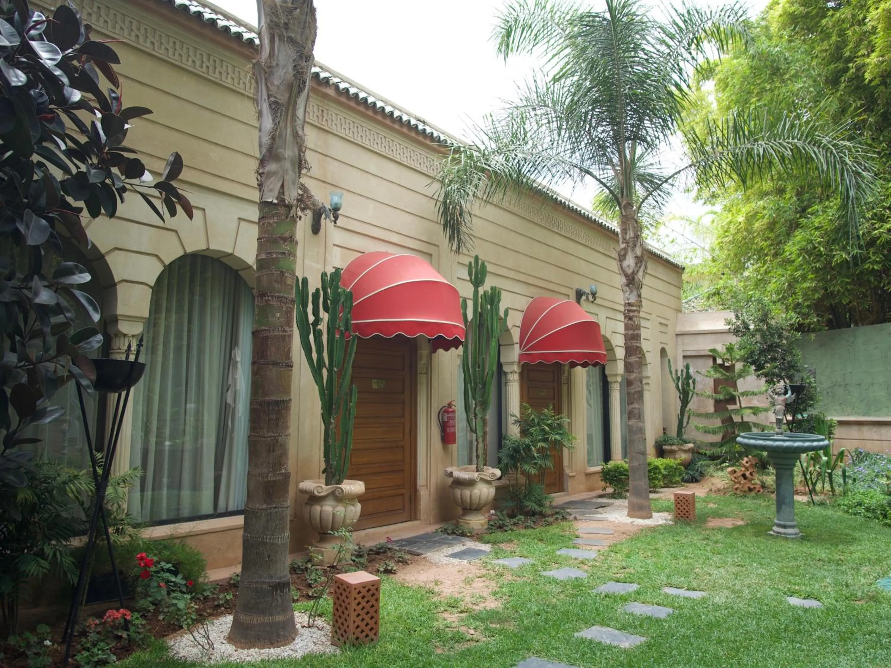 Garden in Sillage Palace Sky & Spa