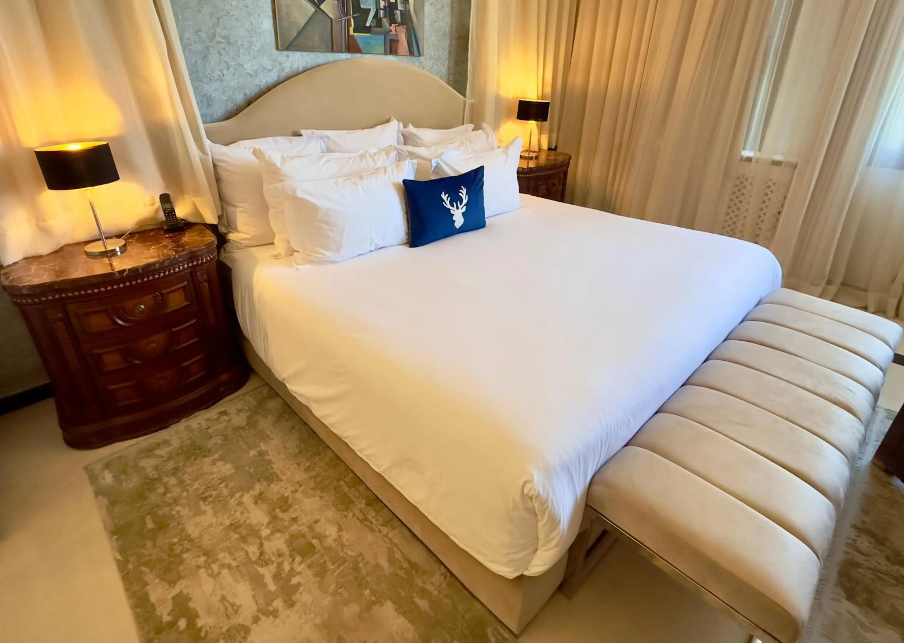 Bedroom, Bed in Sillage Palace Sky & Spa