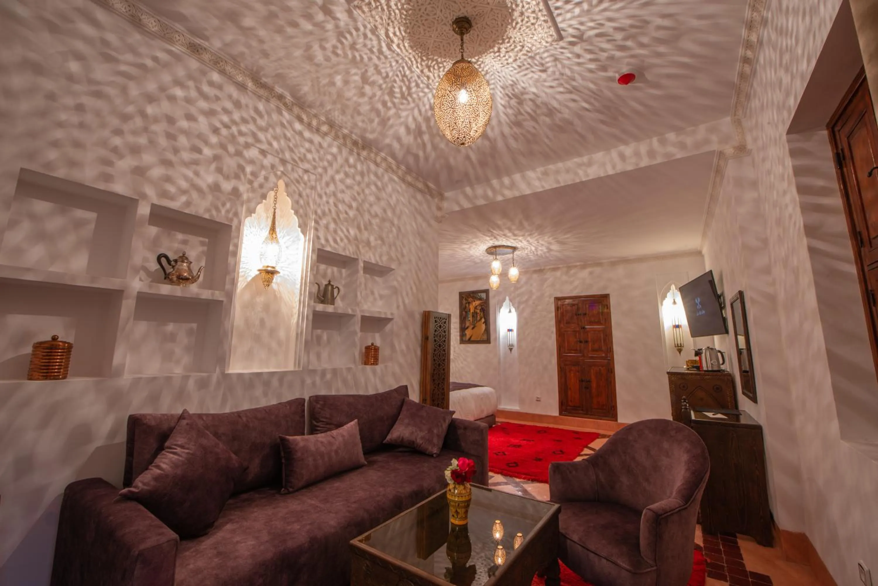 Bed in Riad la clé d'or & spa