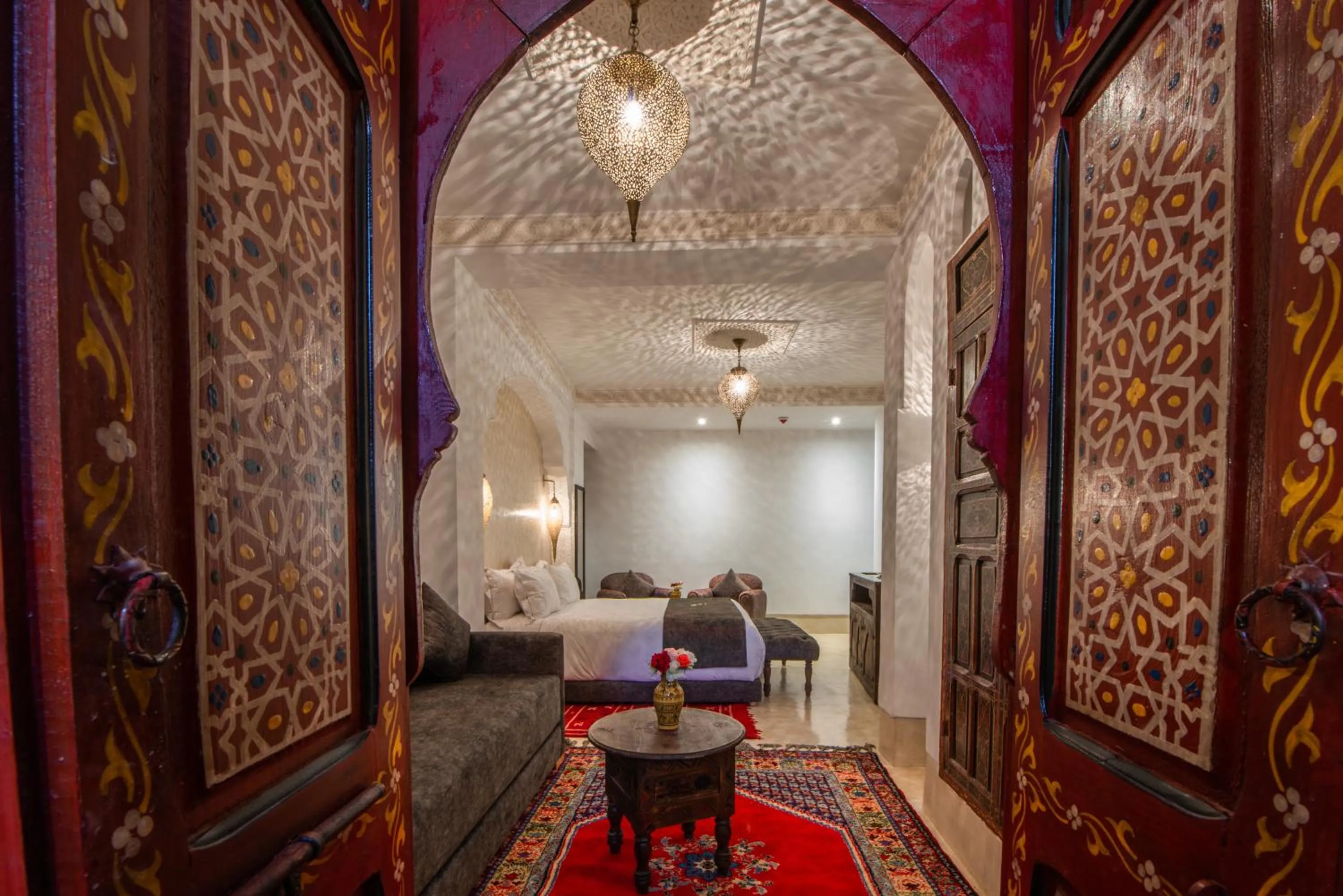 Bedroom in Riad la clé d'or & spa