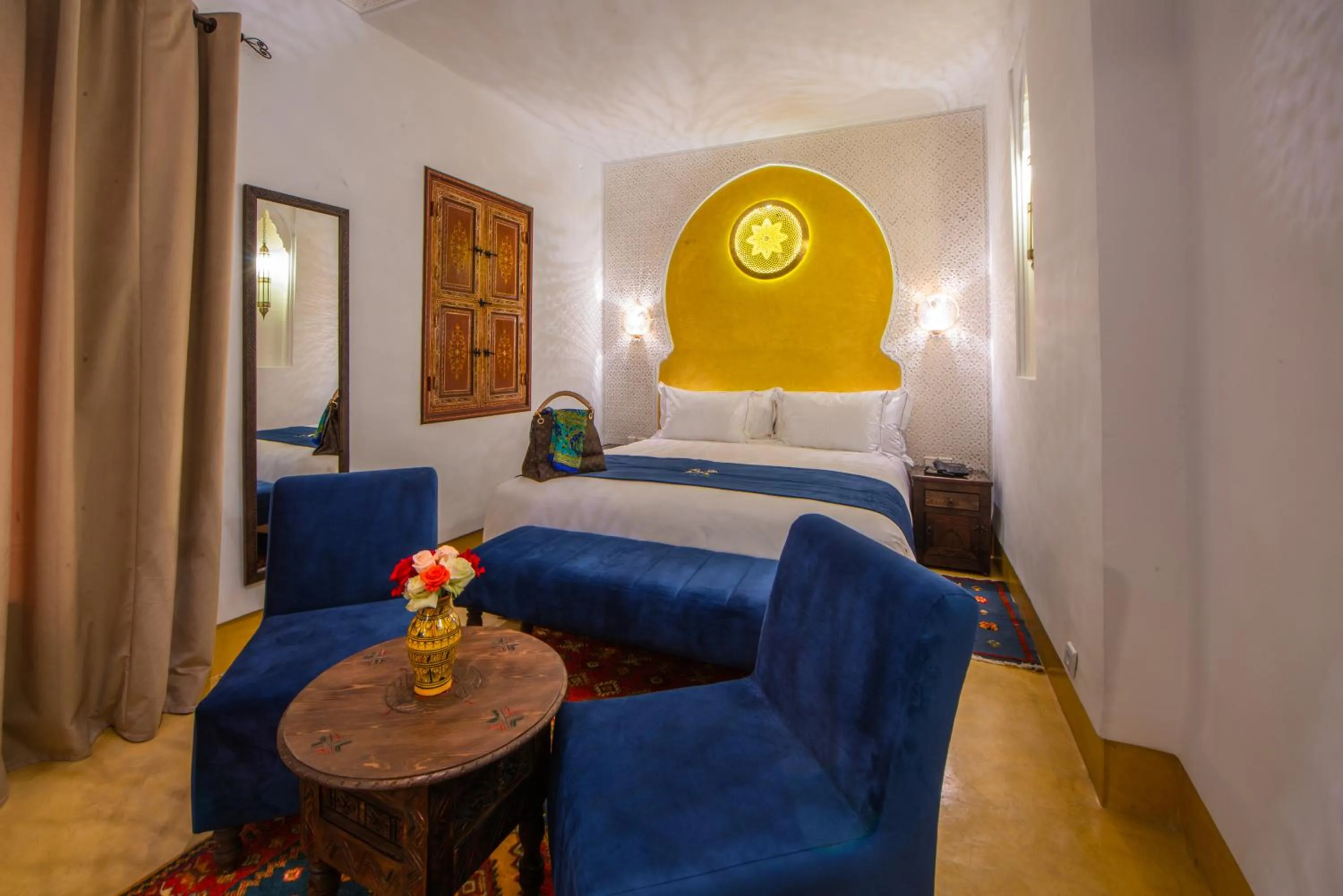 Bed in Riad la clé d'or & spa