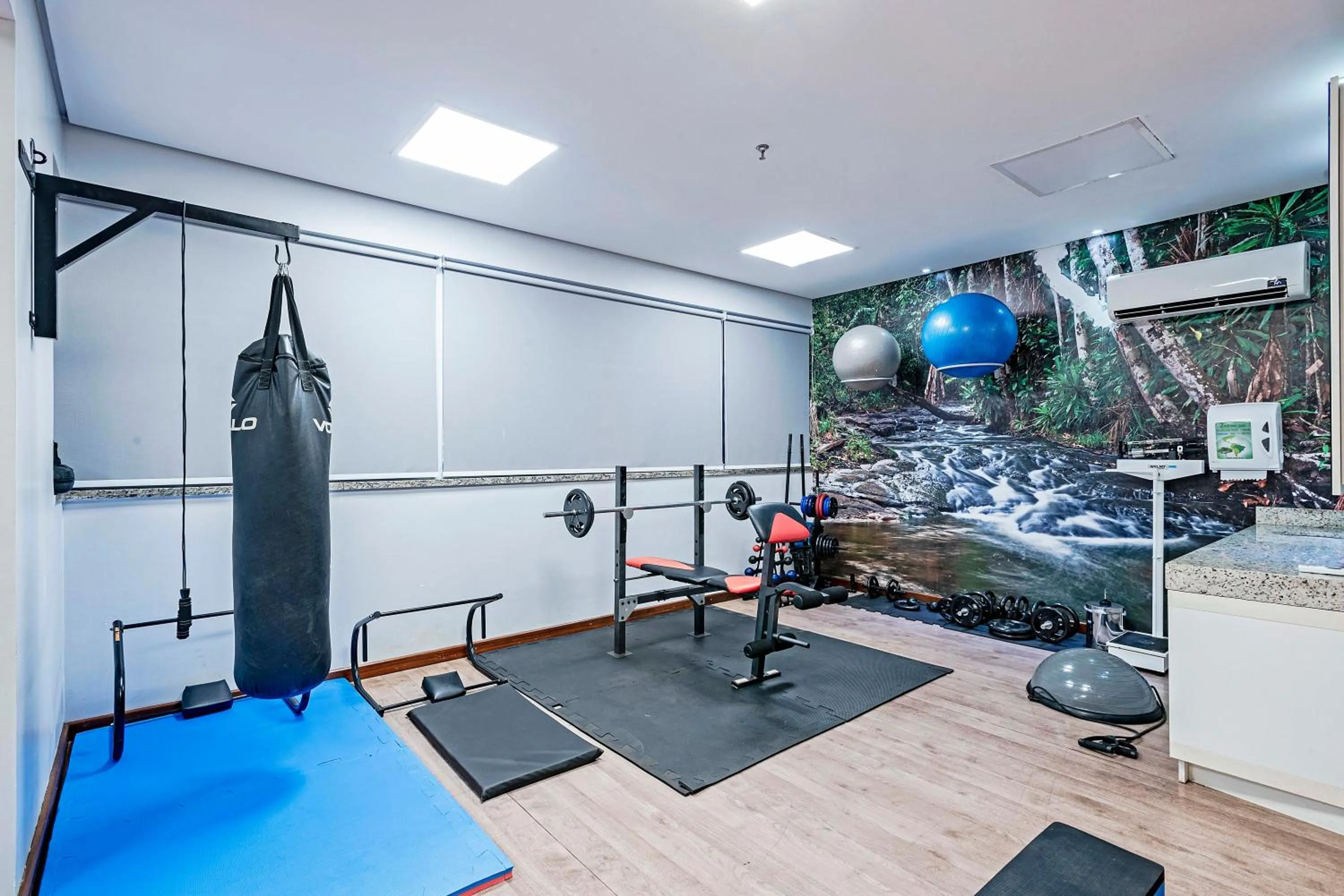 Fitness centre/facilities in Slaviero Porto Velho