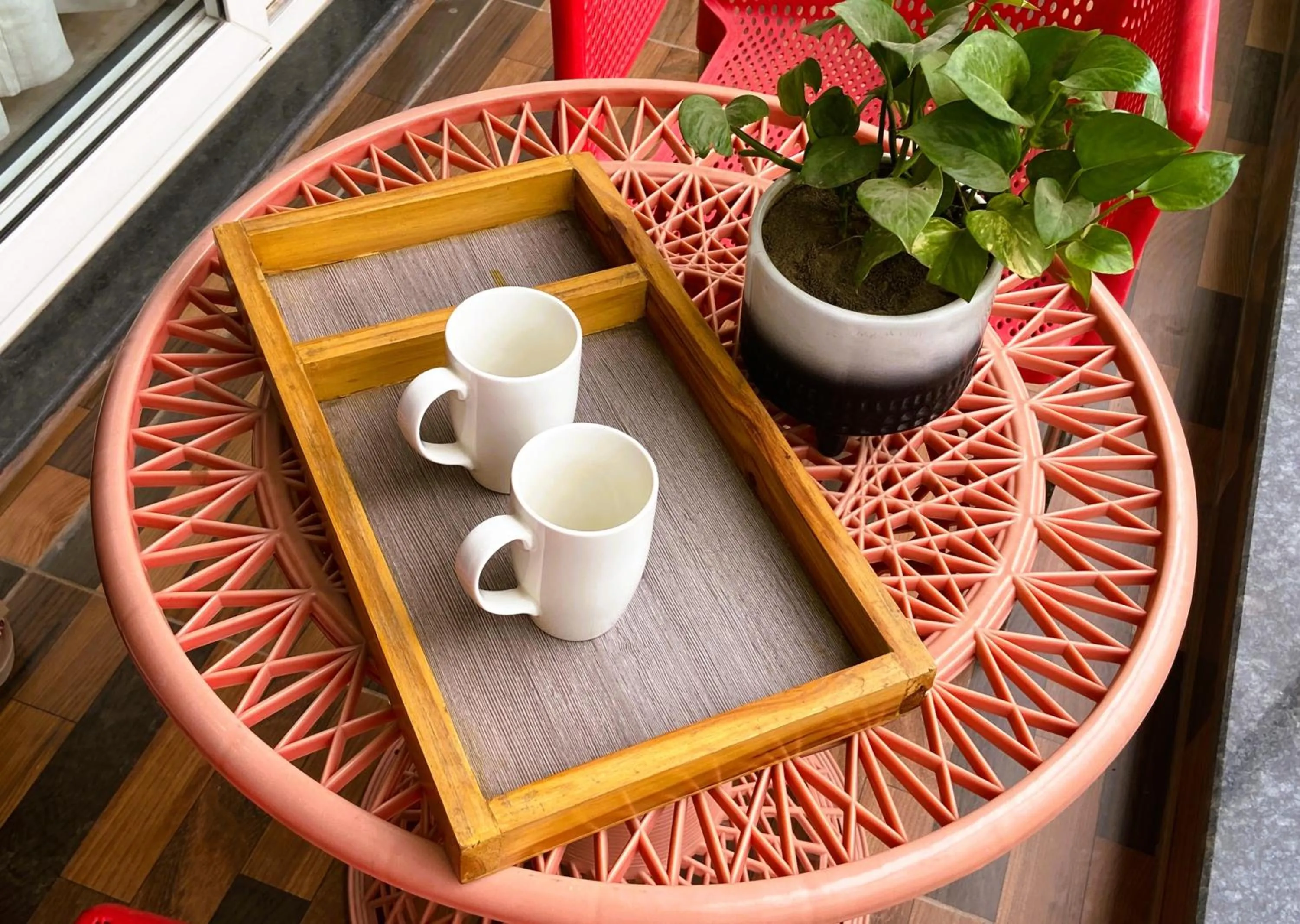 Balcony/Terrace in Perch Service Apartment-MG Road