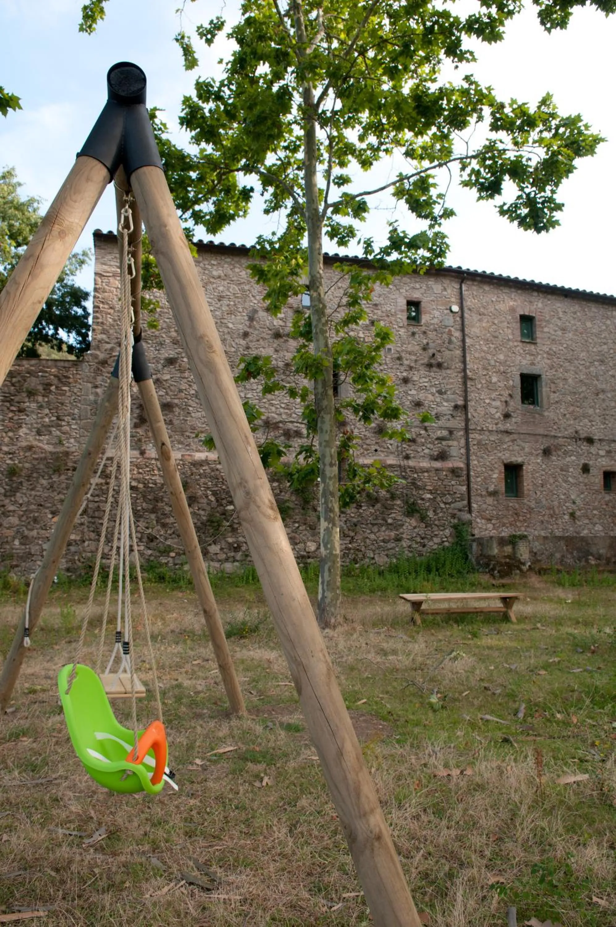 Children play ground in Can Margarit
