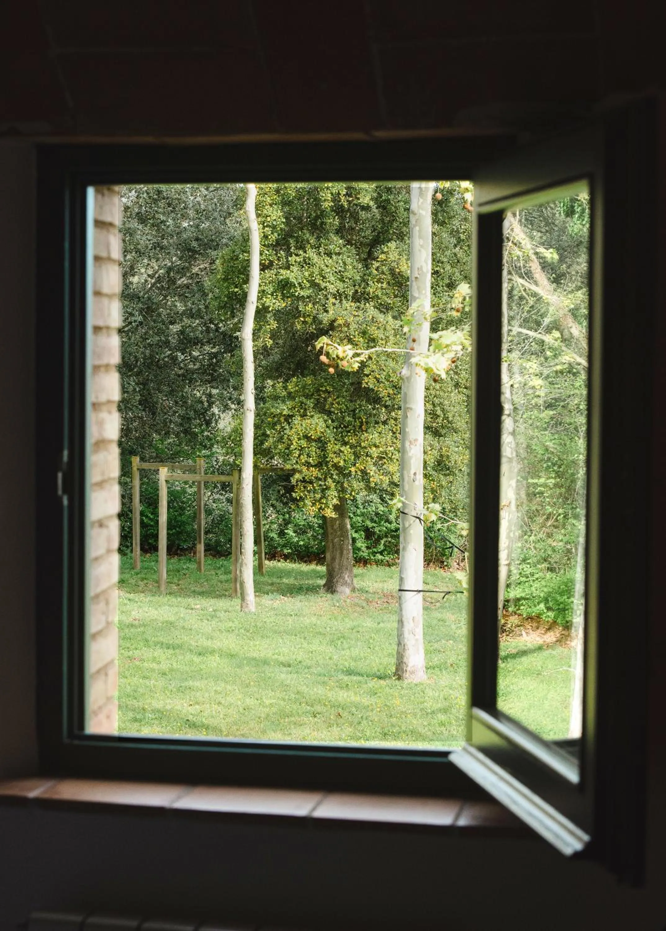 Garden view in Can Margarit