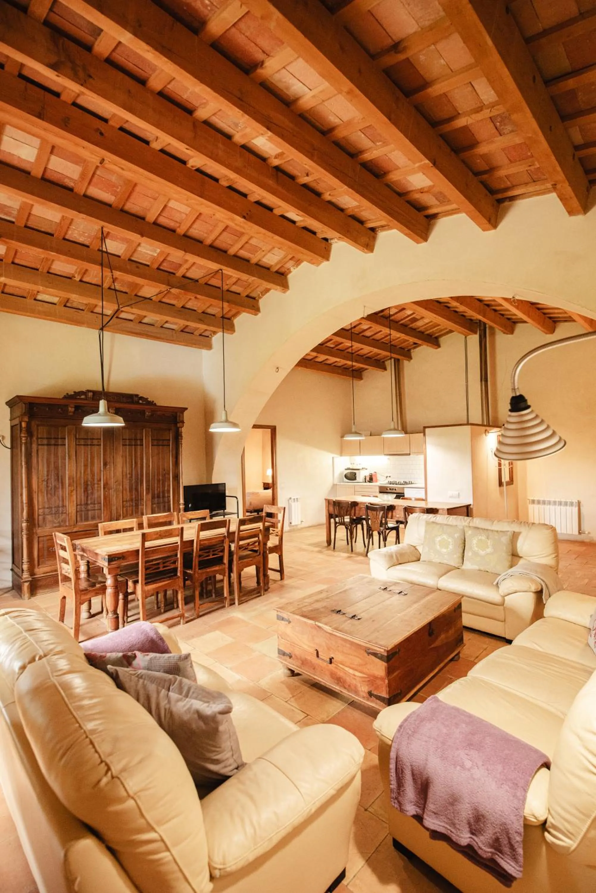 Living room in Can Margarit