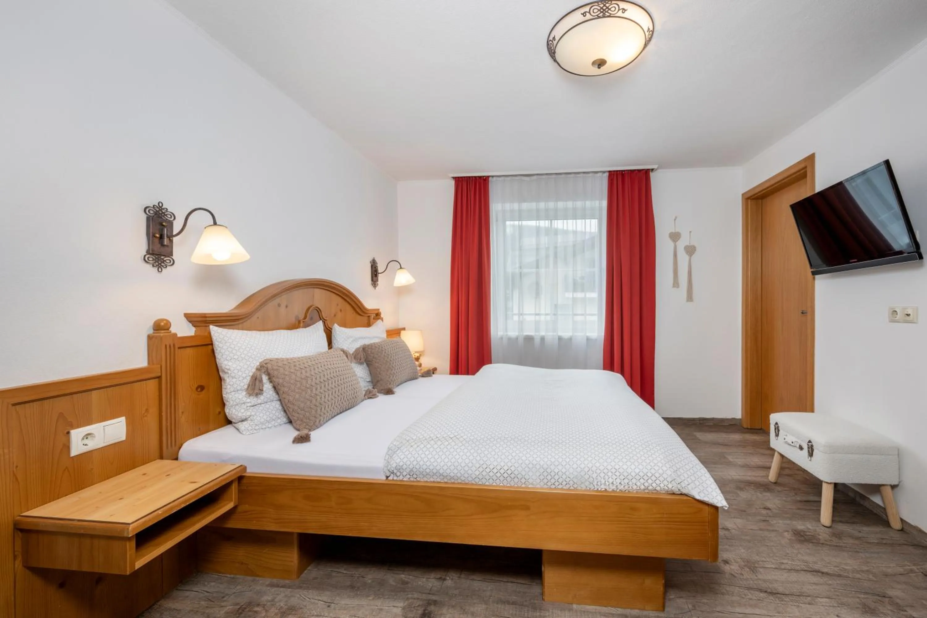 Bed in Hubengut Bed and Breakfast