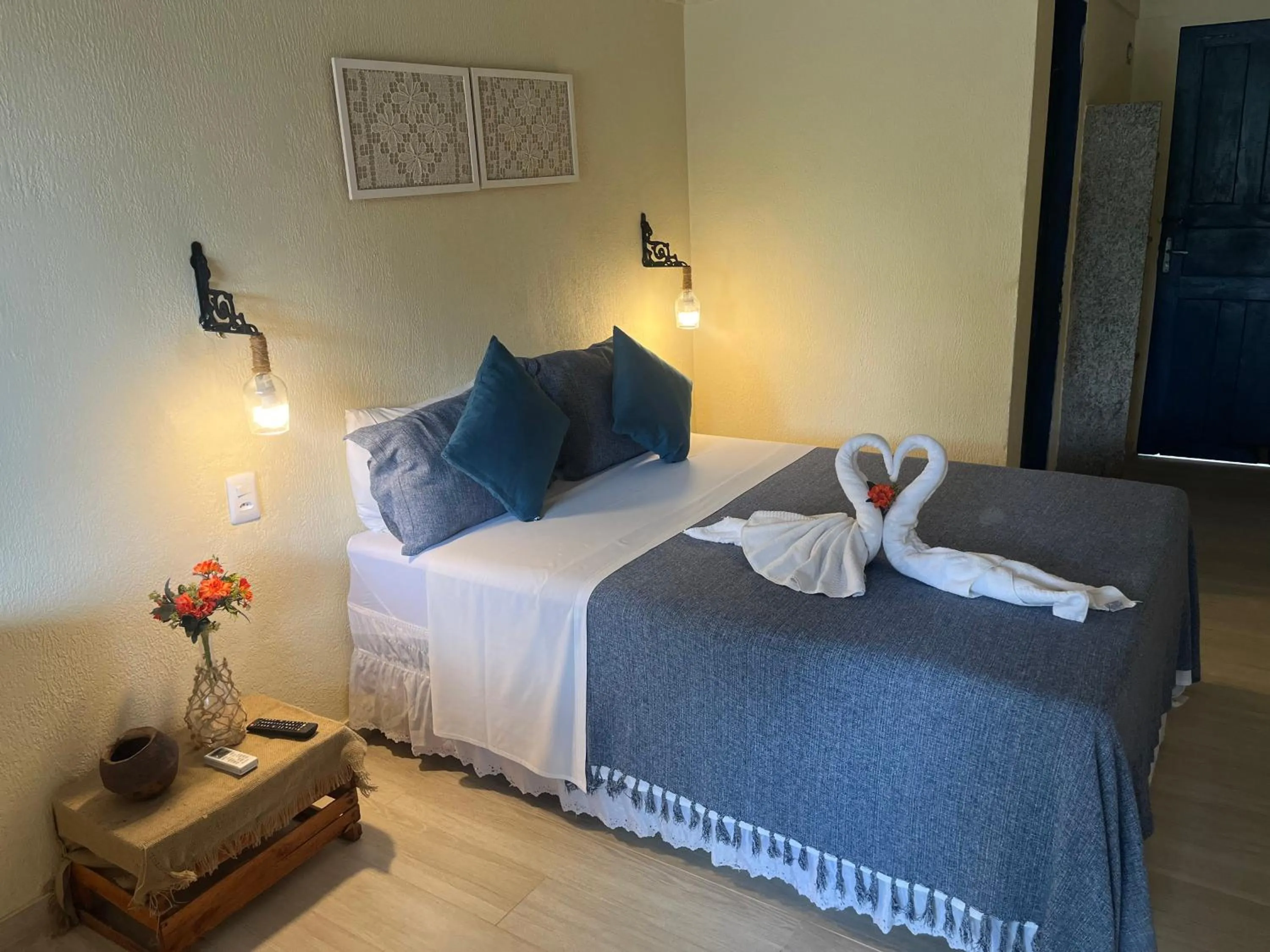 Photo of the whole room, Bed in Pousada Vila do Mar