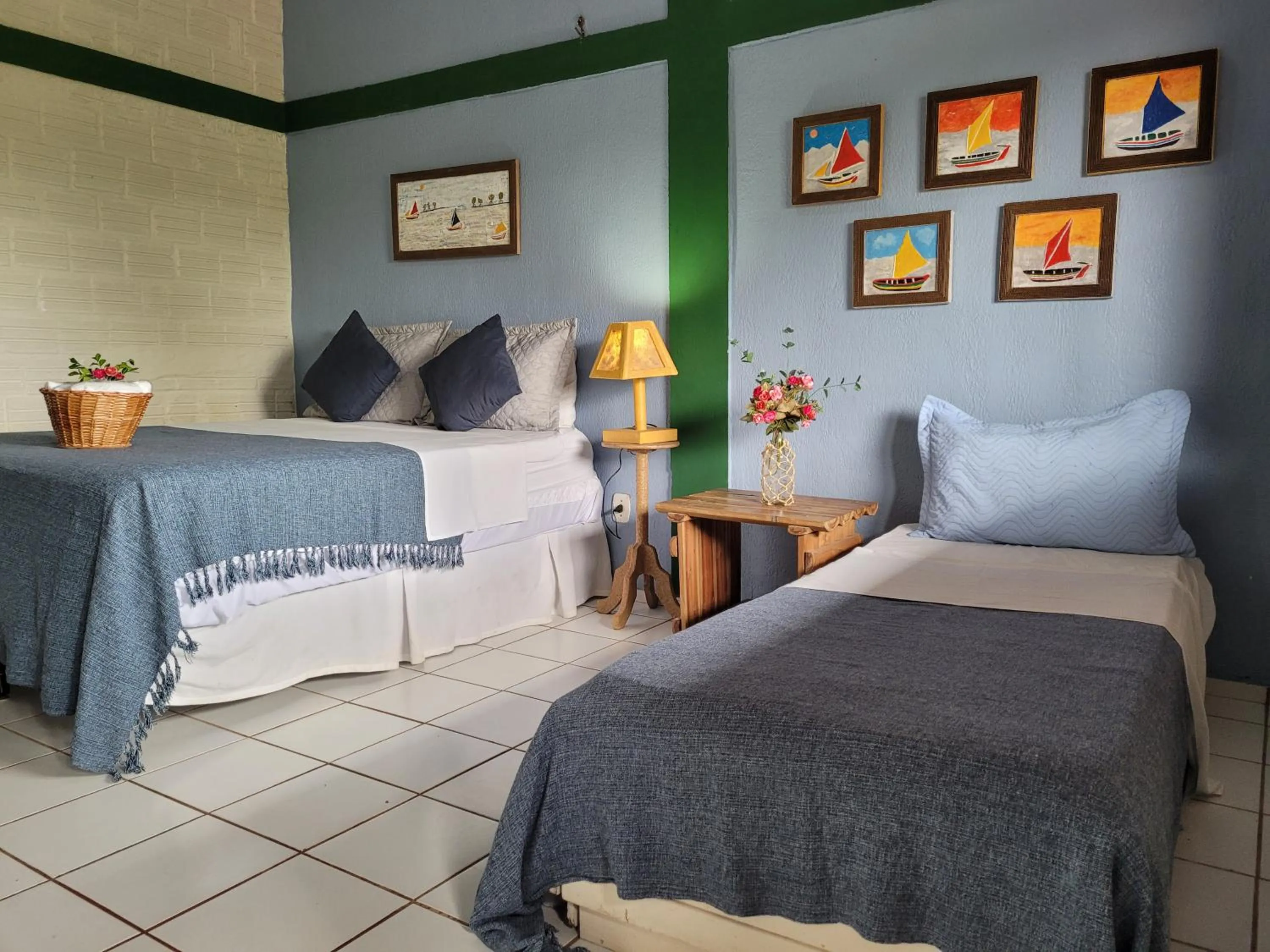 Photo of the whole room, Bed in Pousada Vila do Mar