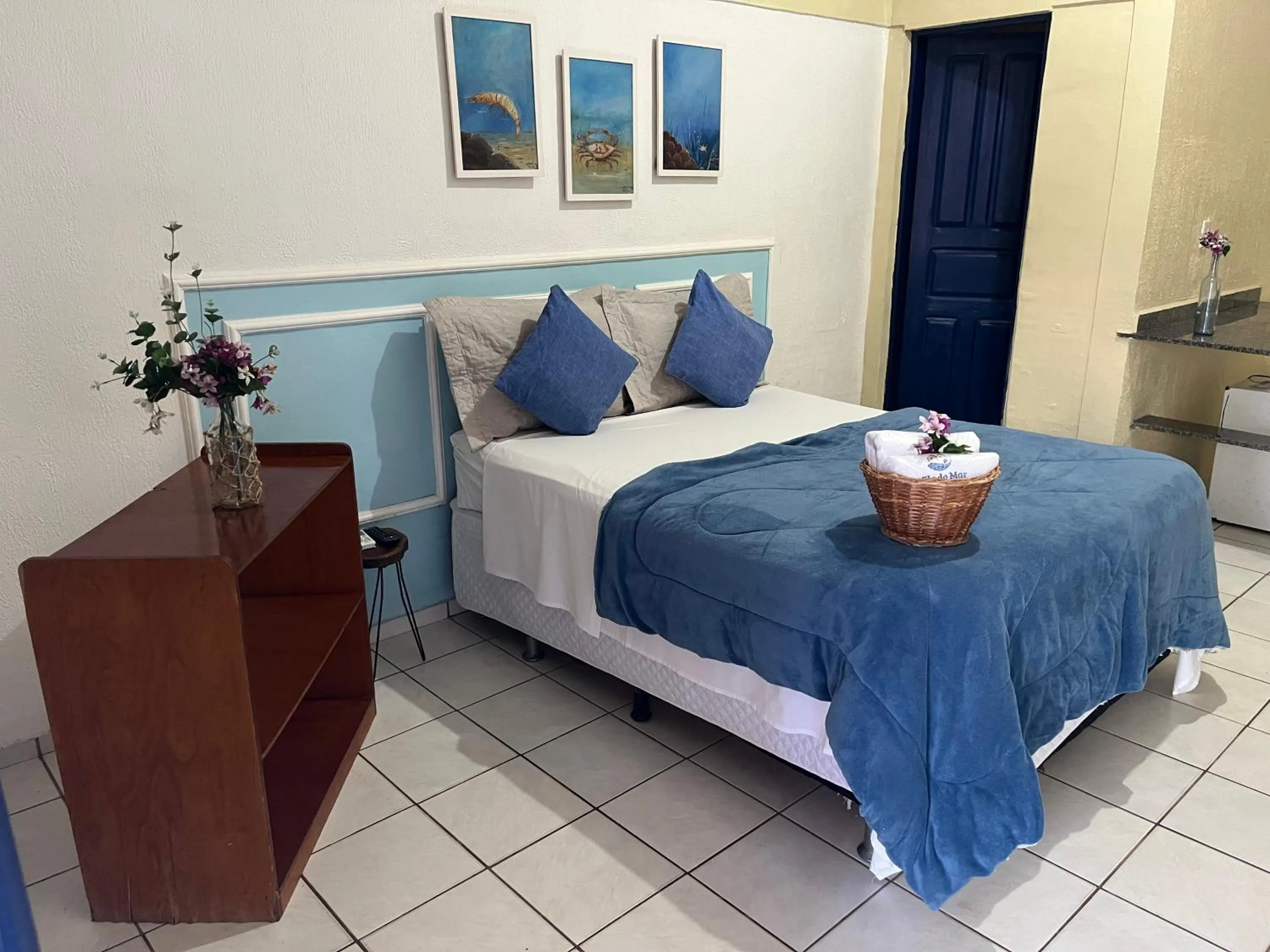 Photo of the whole room, Bed in Pousada Vila do Mar