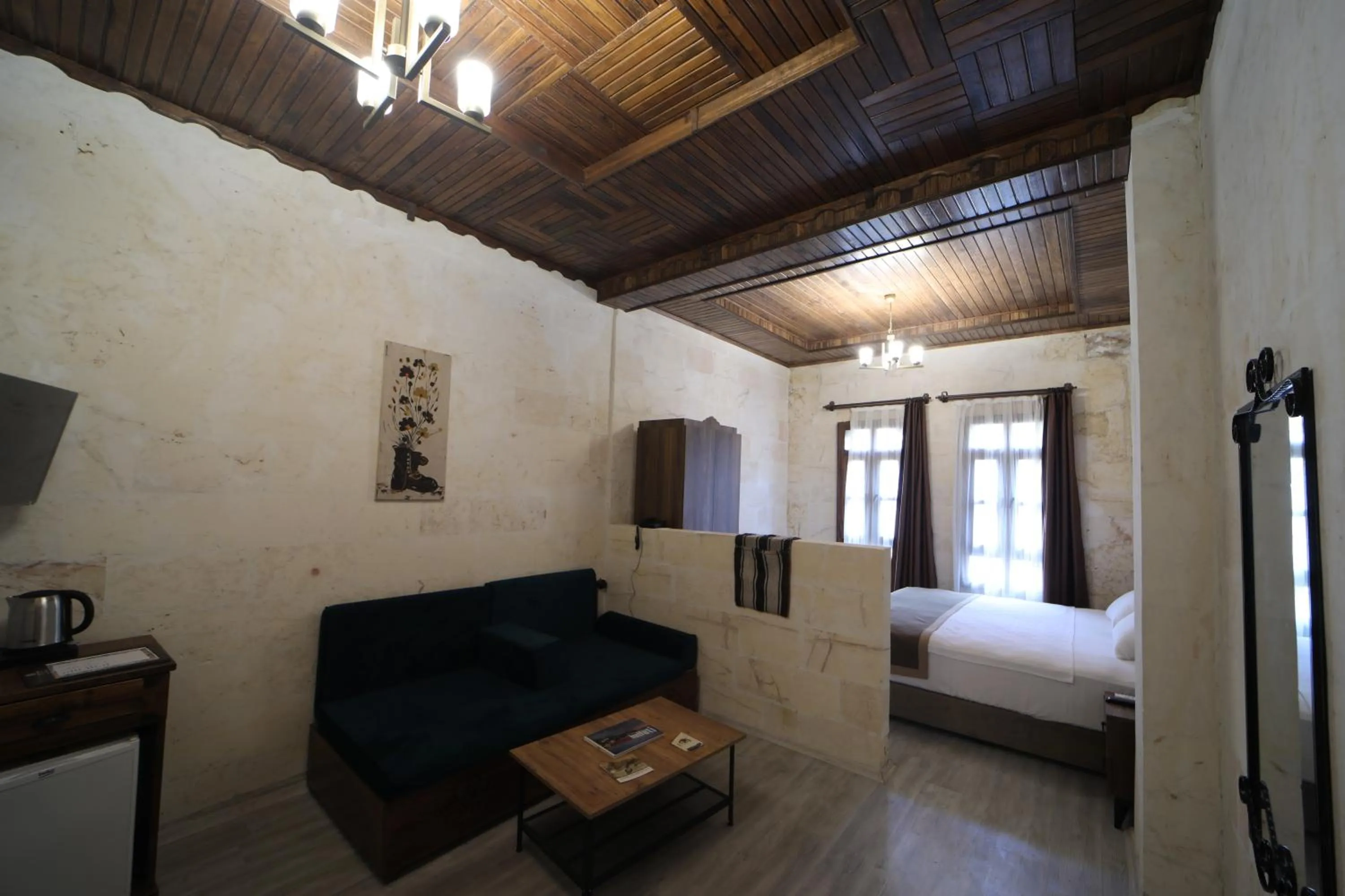 Seating area, Bed in Vefa Konagı