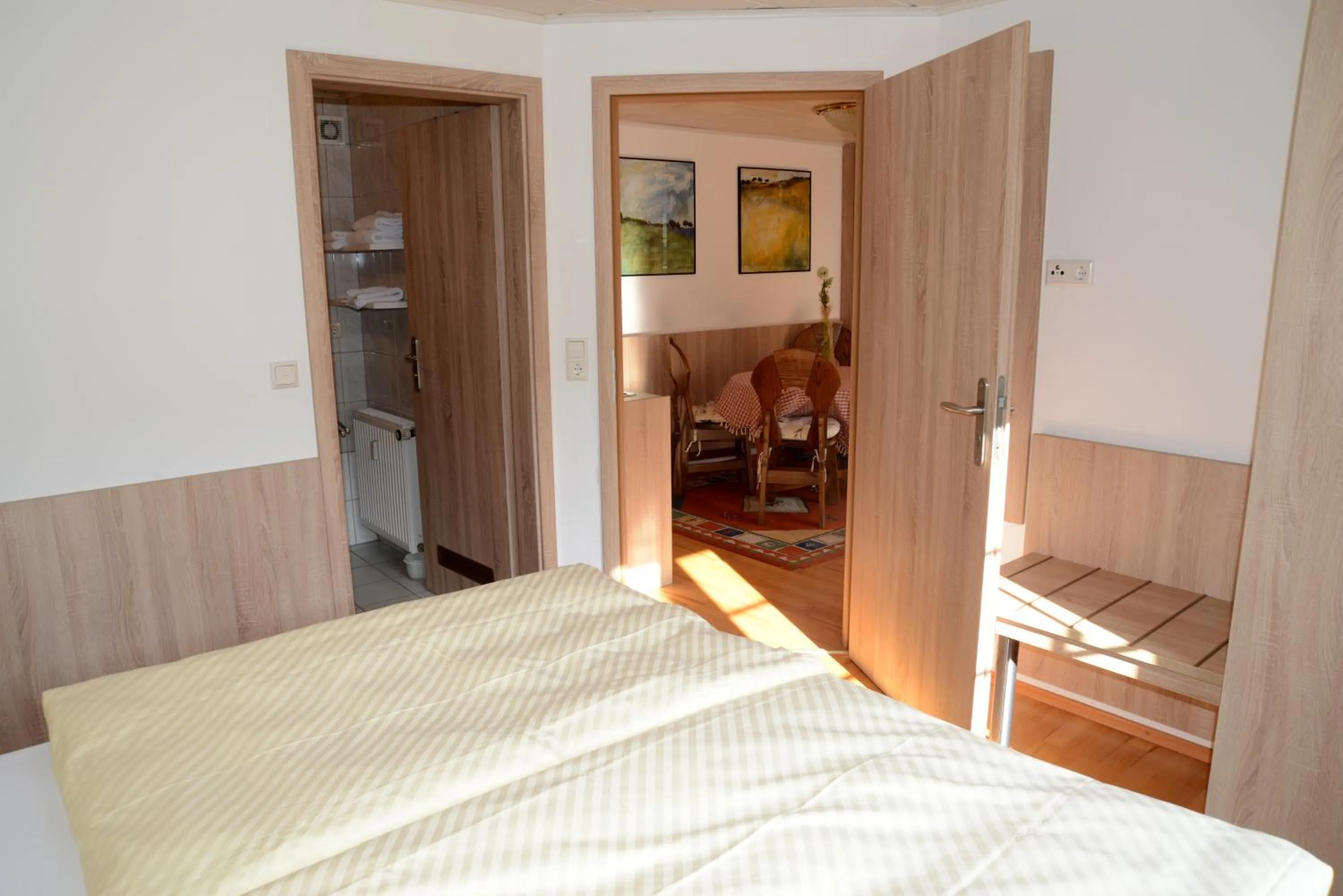 Photo of the whole room, Bed in Am Treidelpfad