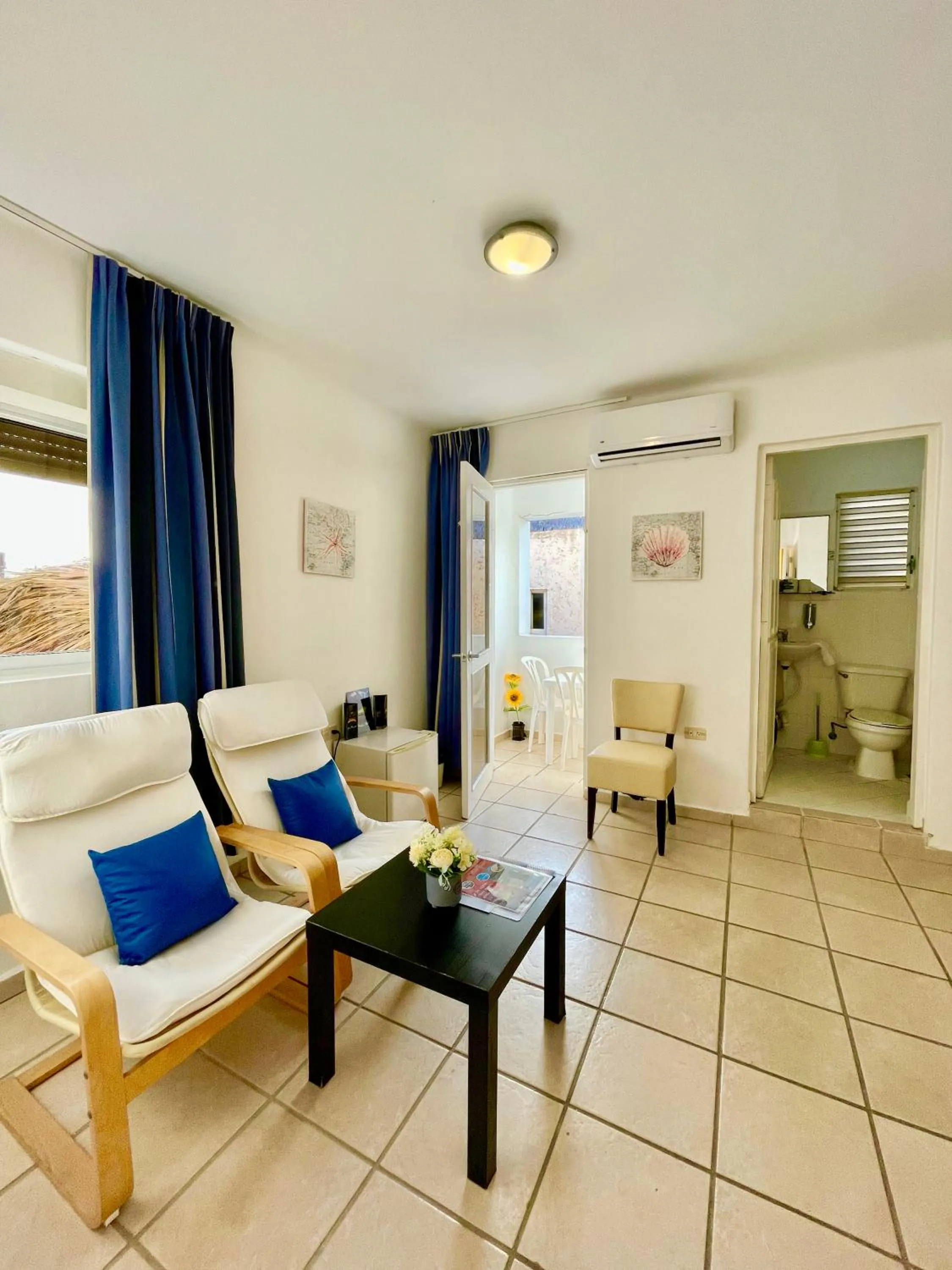 Living room in Villa Iguana