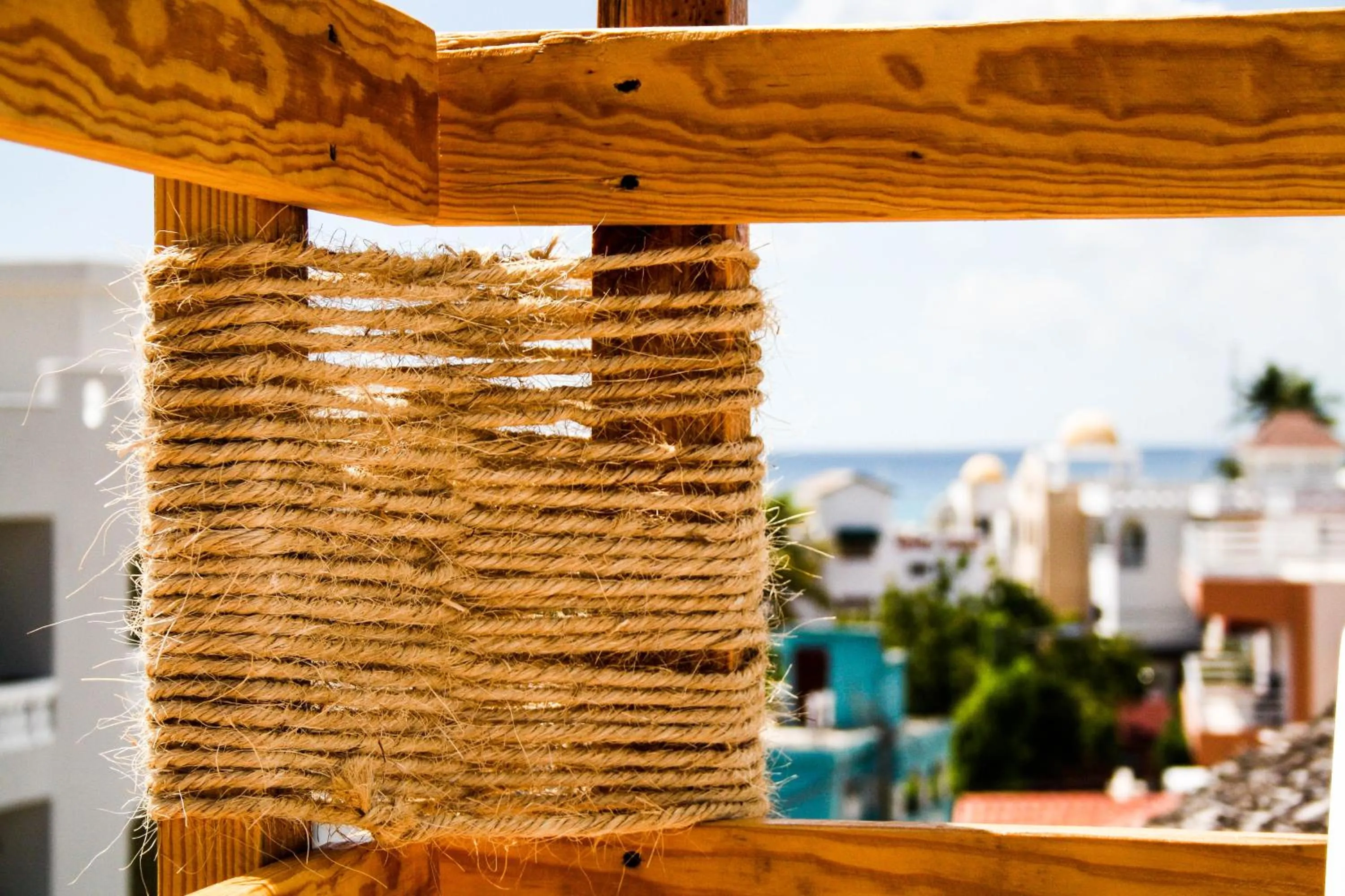 Decorative detail in Villa Iguana