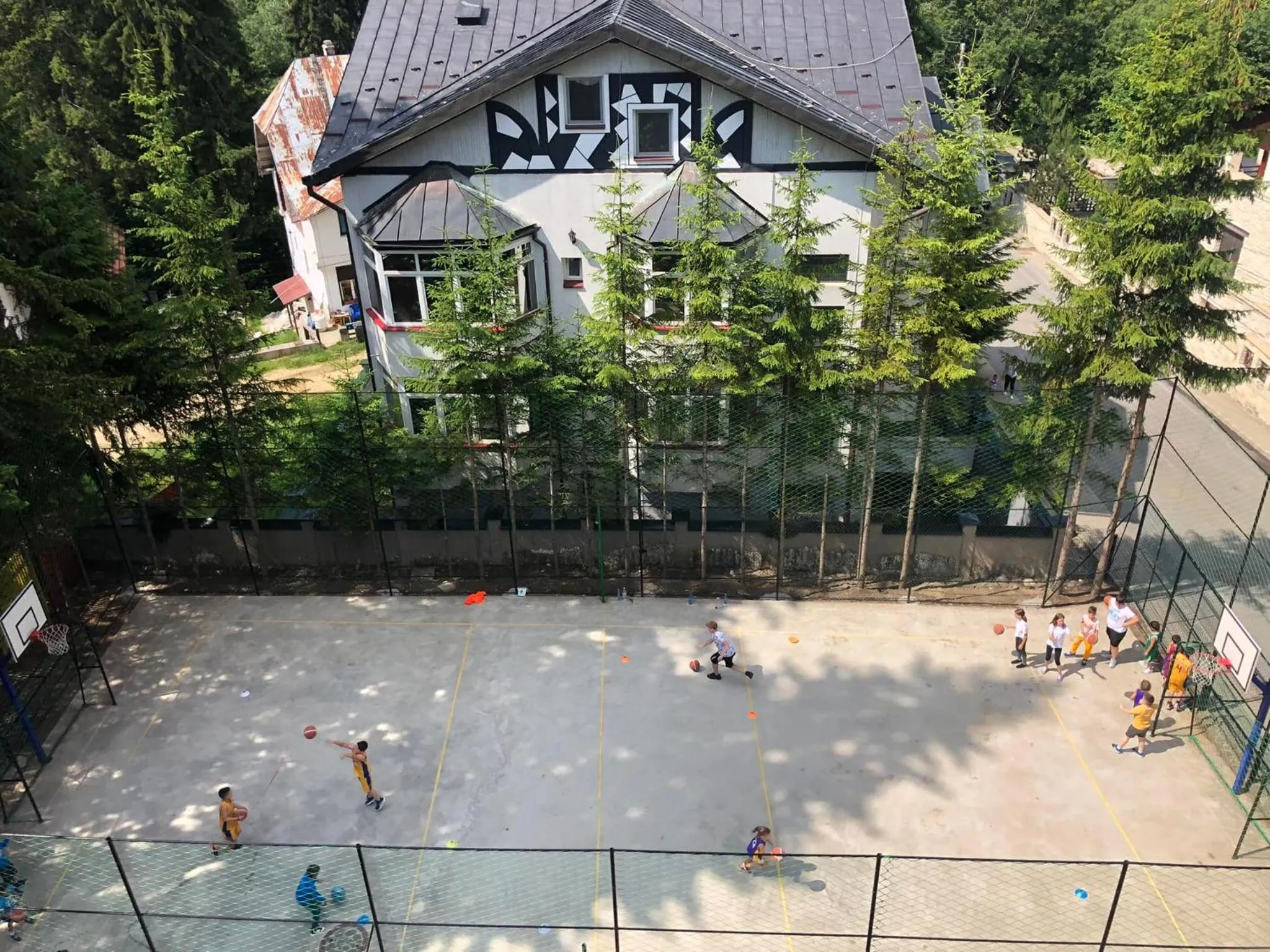 People in Mountain Breeze