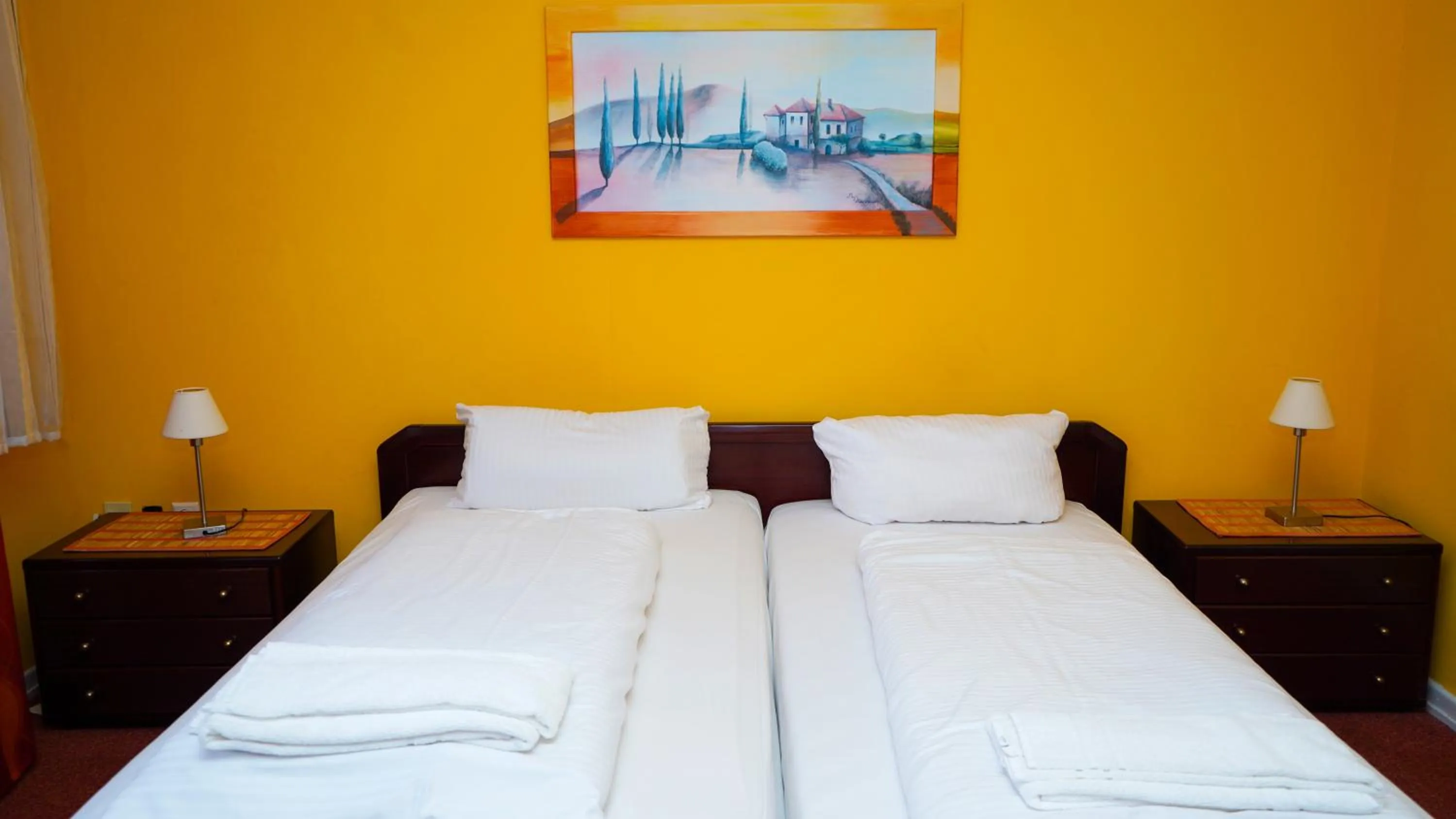 Bed in ITM Hotel Bettkästchen am Sachsenwald