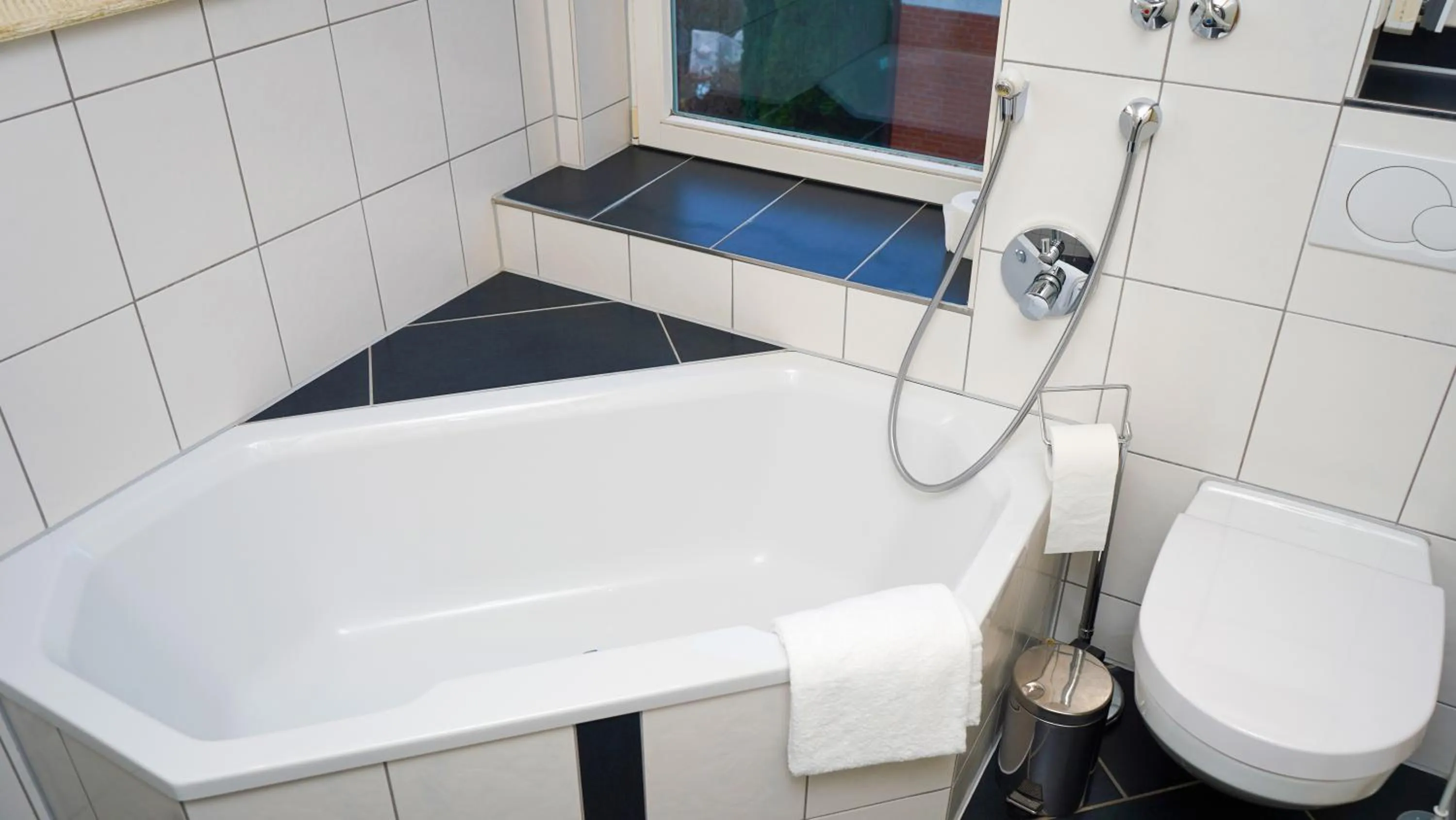 Bathroom in ITM Hotel Bettkästchen am Sachsenwald