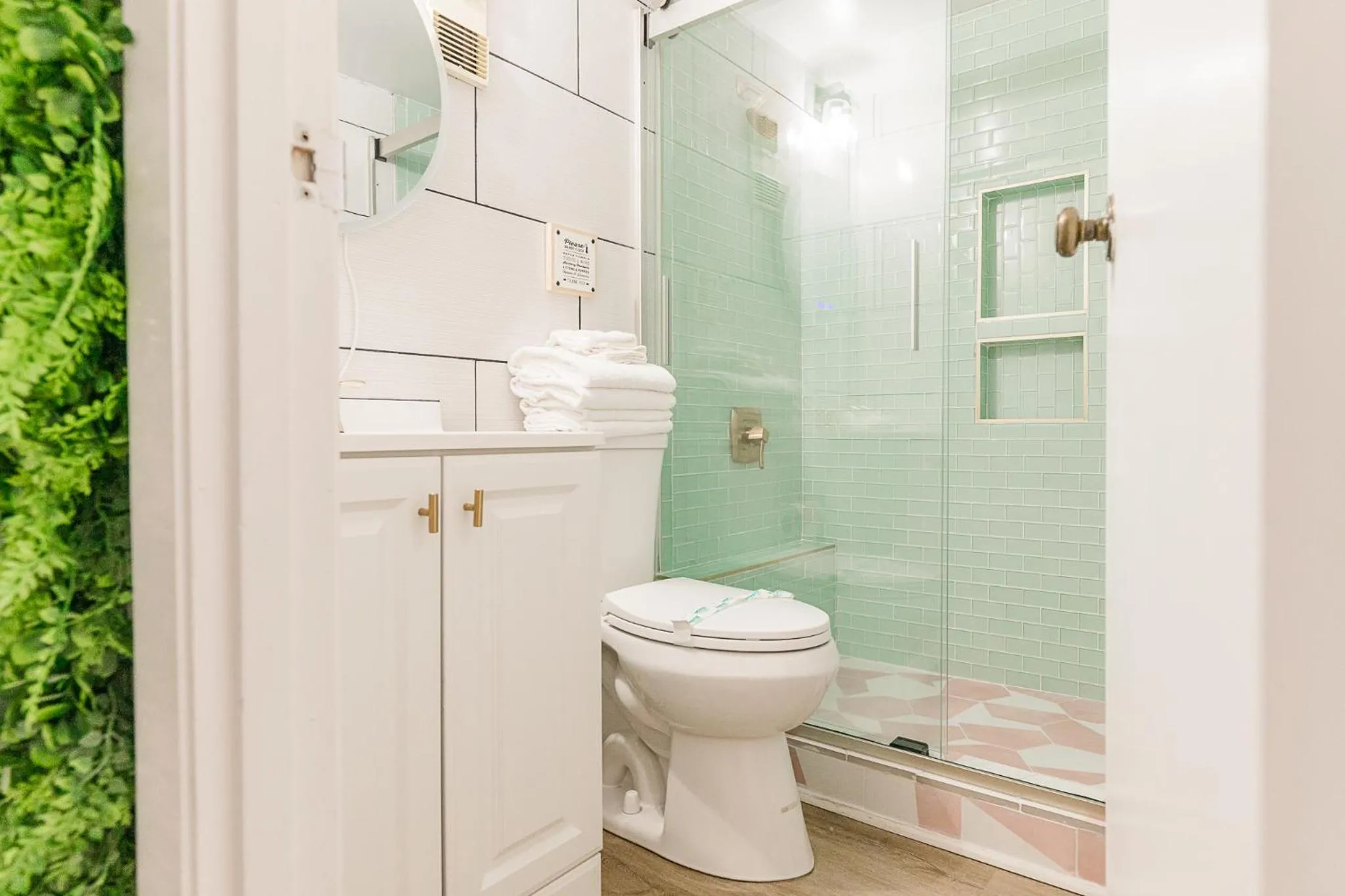 Bathroom in My Beach Retreat by Nick