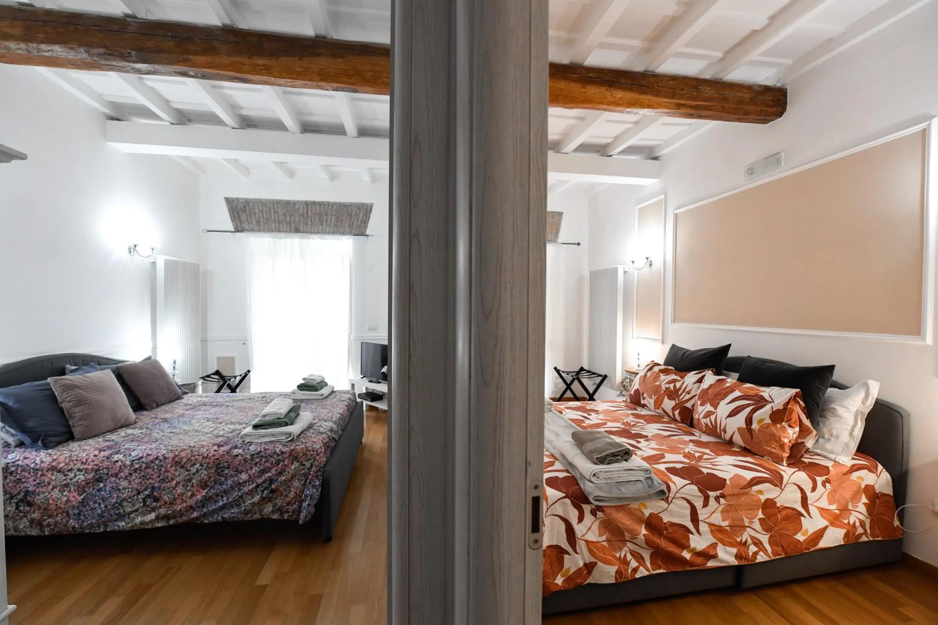 Bed in Castel Sant'Angelo Apartments - Exclusive & Luxury