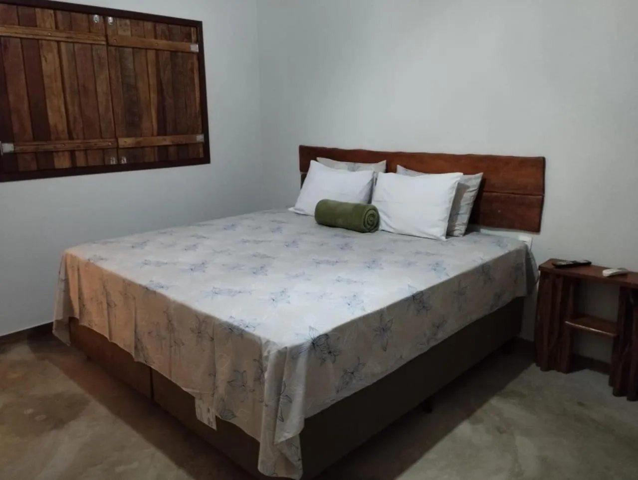 Bed in Pousada Milagres do Embaúba