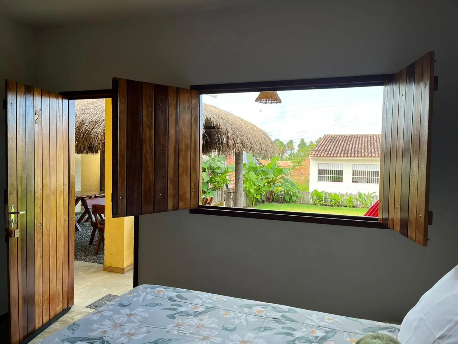 Bed in Pousada Milagres do Embaúba