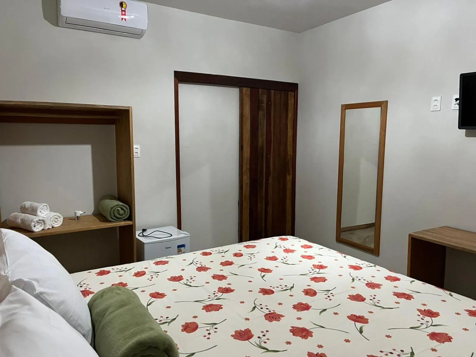 Bed in Pousada Milagres do Embaúba