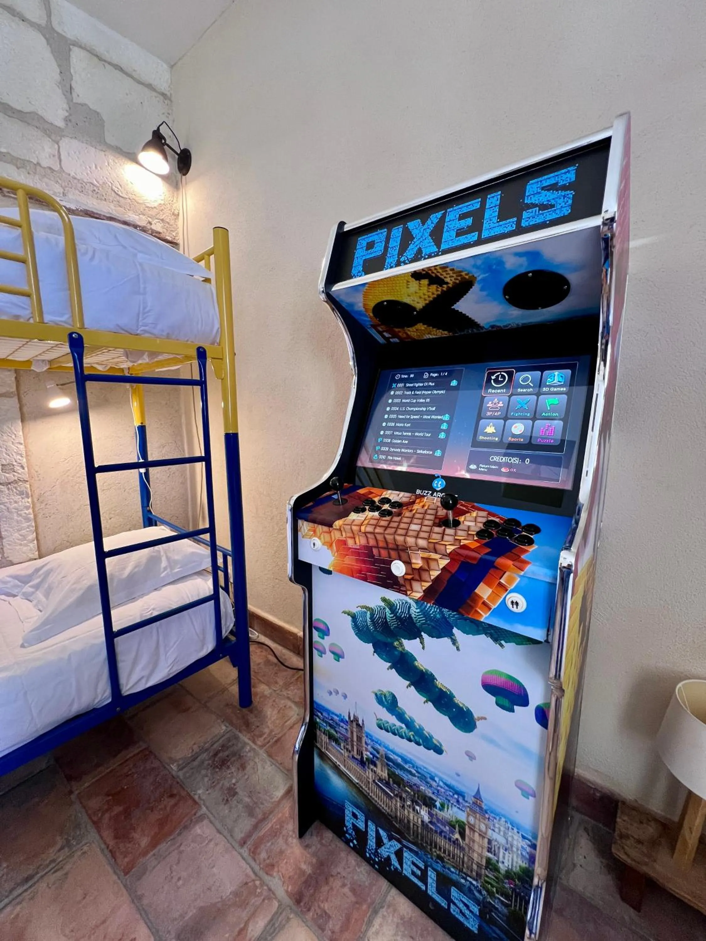 Game Room, Bed in Hotel Majestic