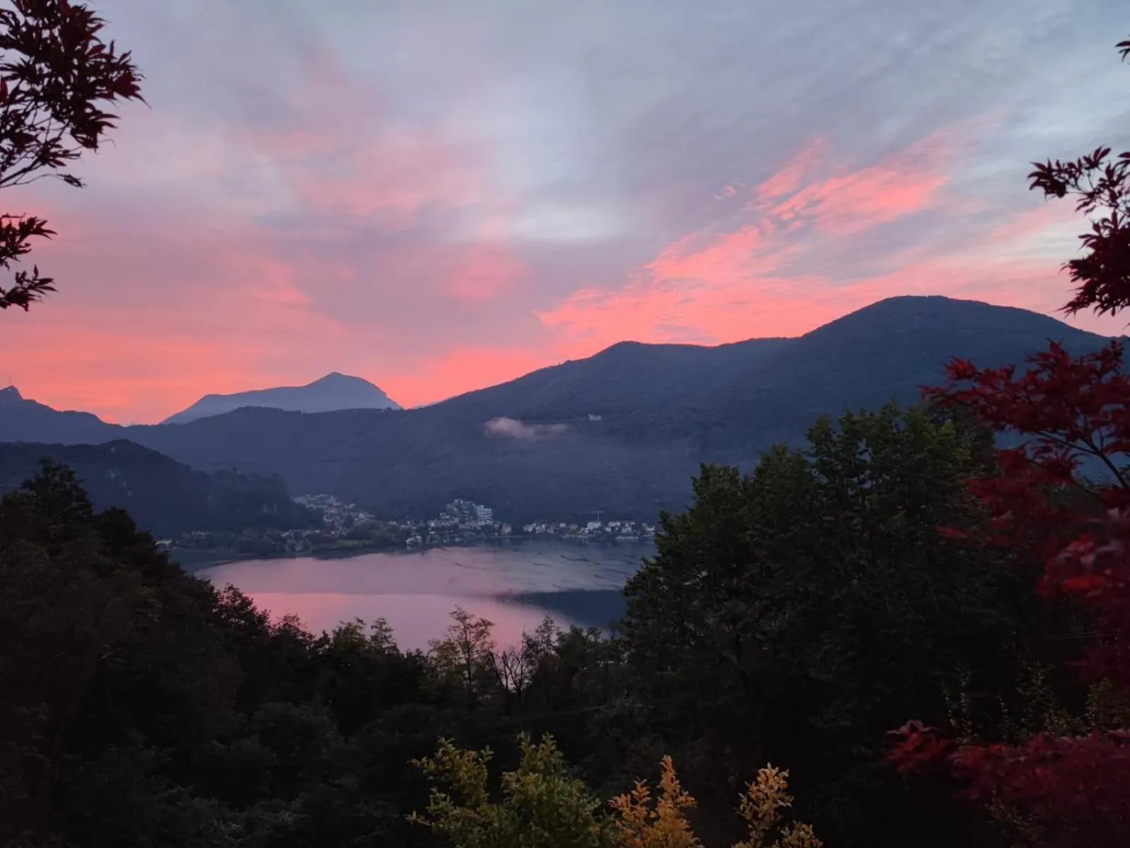Natural landscape in La Finestra sul Lago
