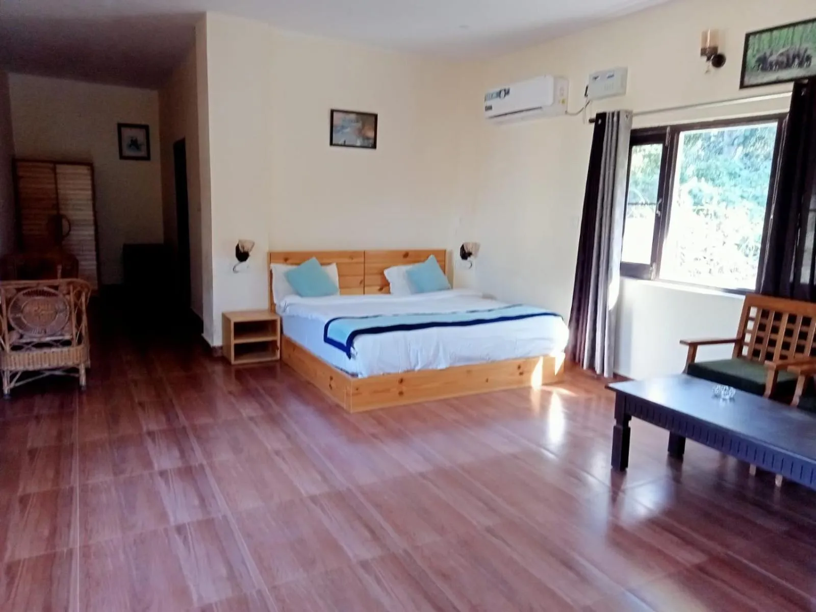 Bedroom in Vanasthali Jungle Resort Jim Corbett