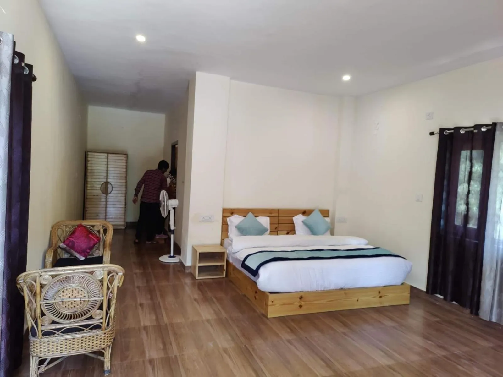 Bed in Vanasthali Jungle Resort Jim Corbett