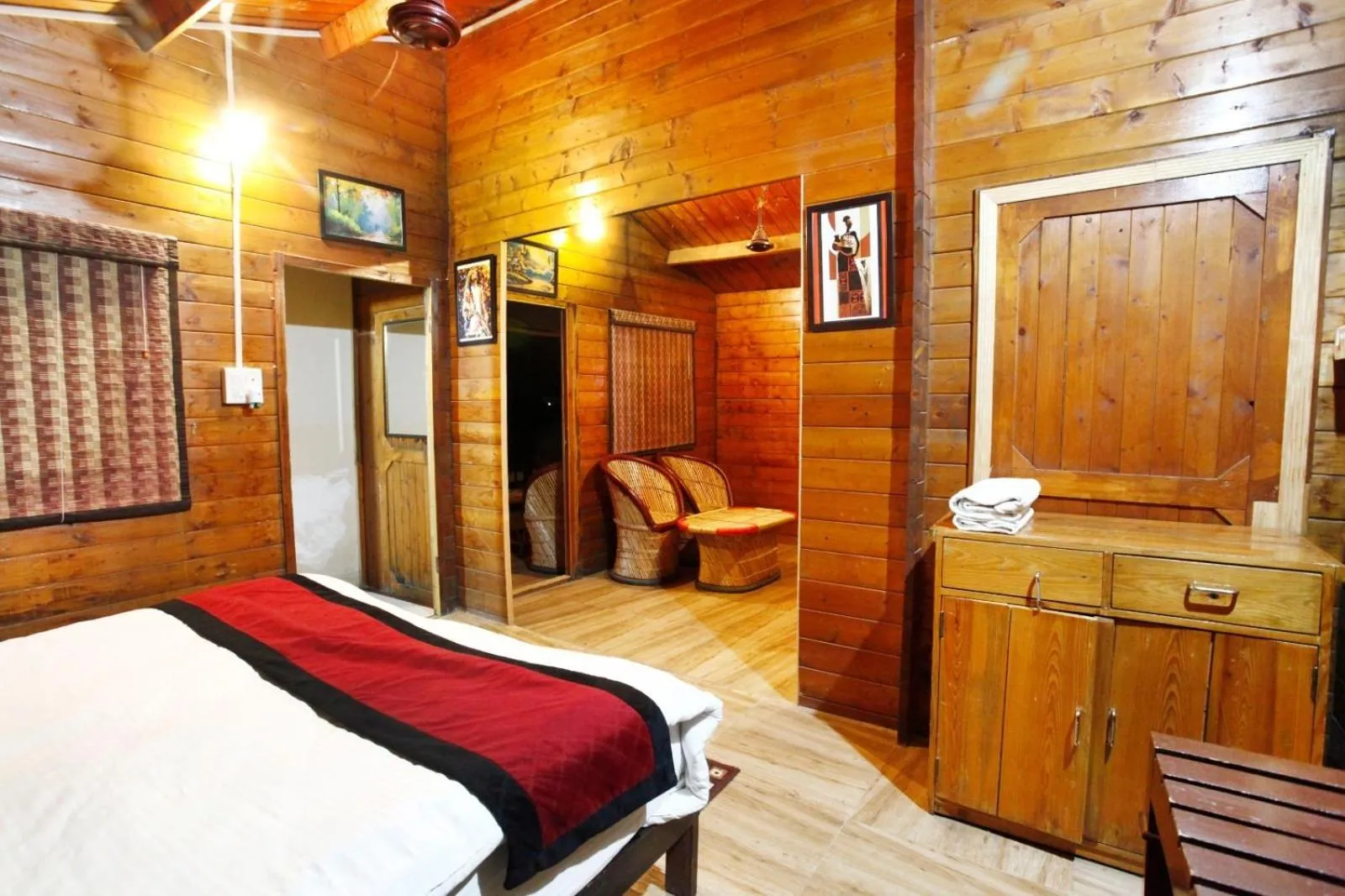 Bathroom in Vanasthali Jungle Resort Jim Corbett