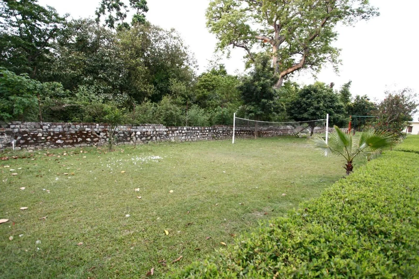 Garden in Vanasthali Jungle Resort Jim Corbett