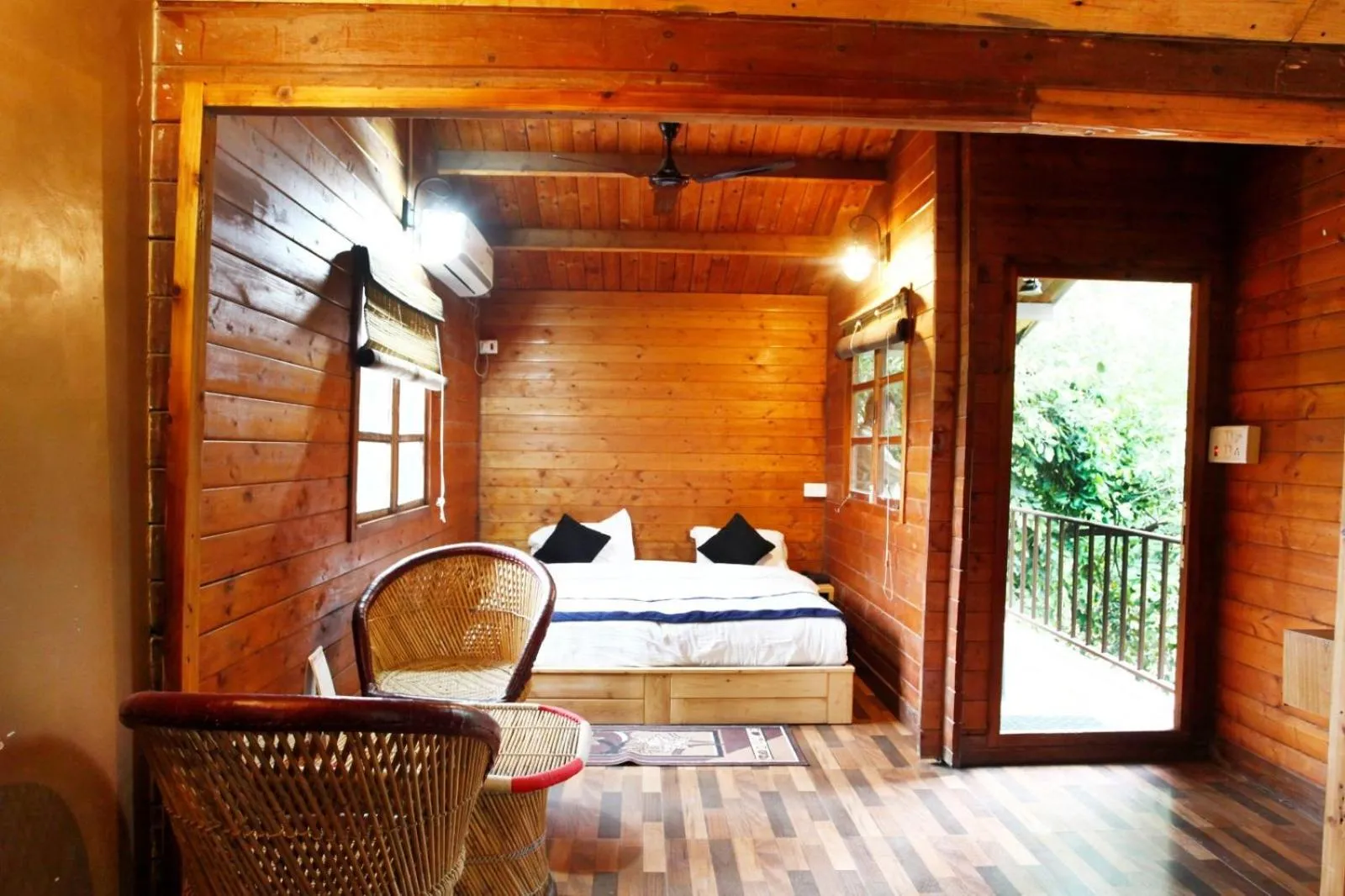 Bedroom in Vanasthali Jungle Resort Jim Corbett