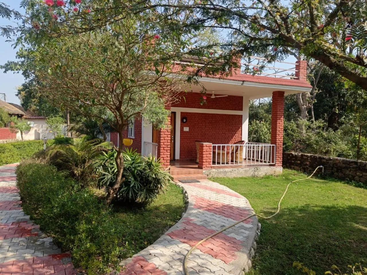 Property building in Vanasthali Jungle Resort Jim Corbett