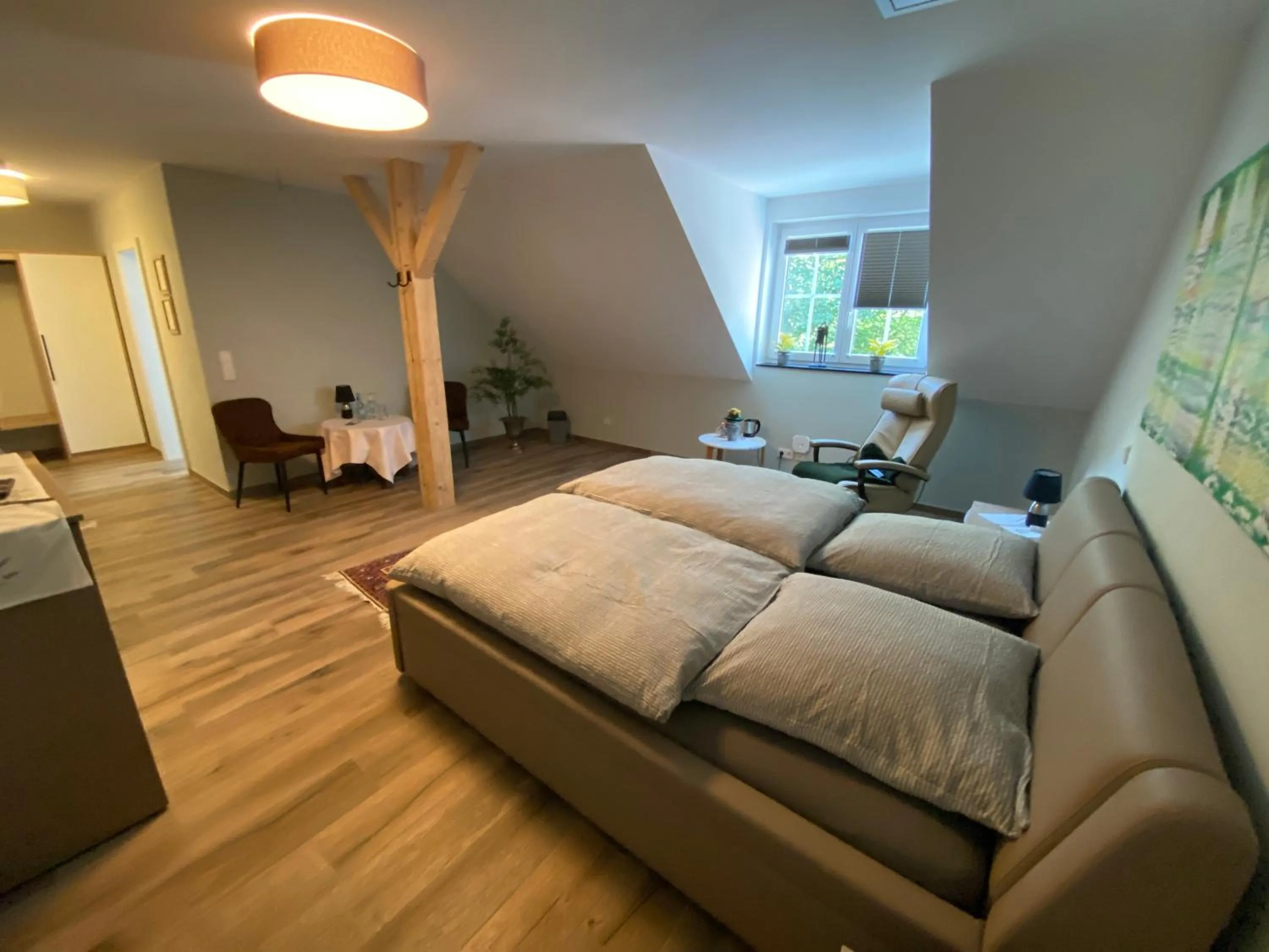 Bed in Waldhotel Am Jäger