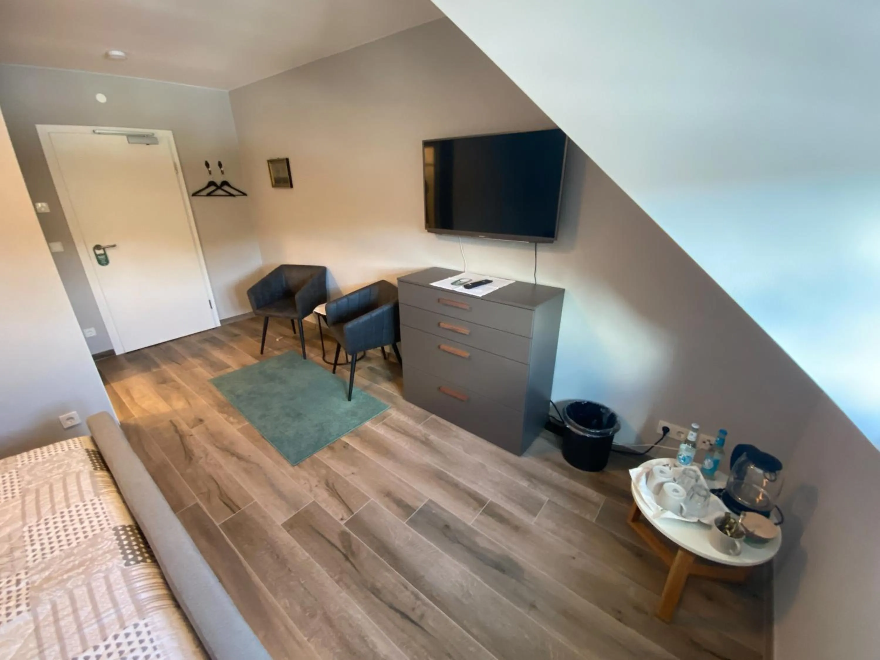 TV and multimedia, Bed in Waldhotel Am Jäger