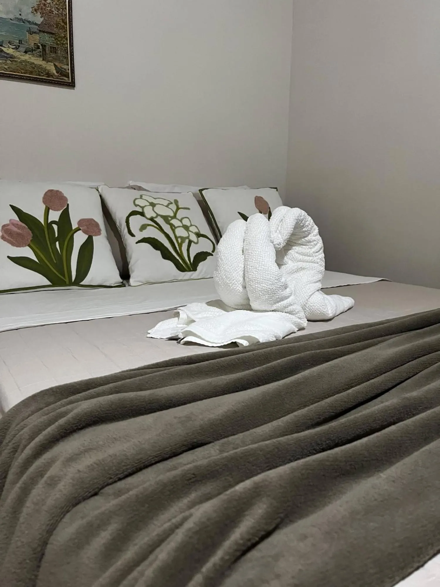 Bed in Pousada Luar de Caraíva