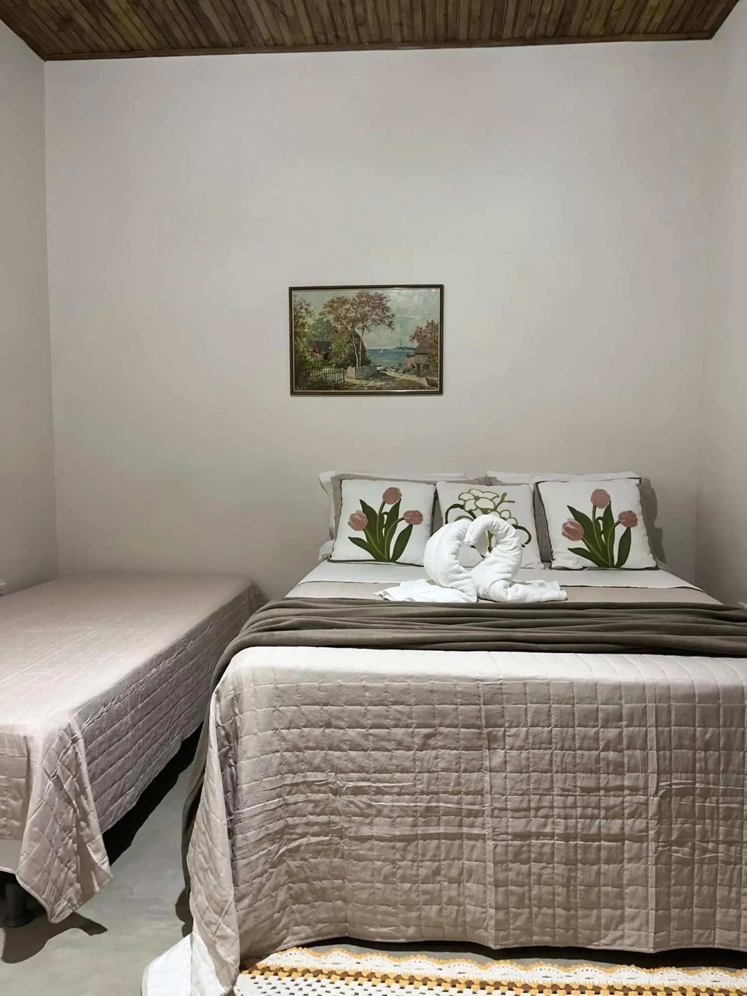 Bed in Pousada Luar de Caraíva