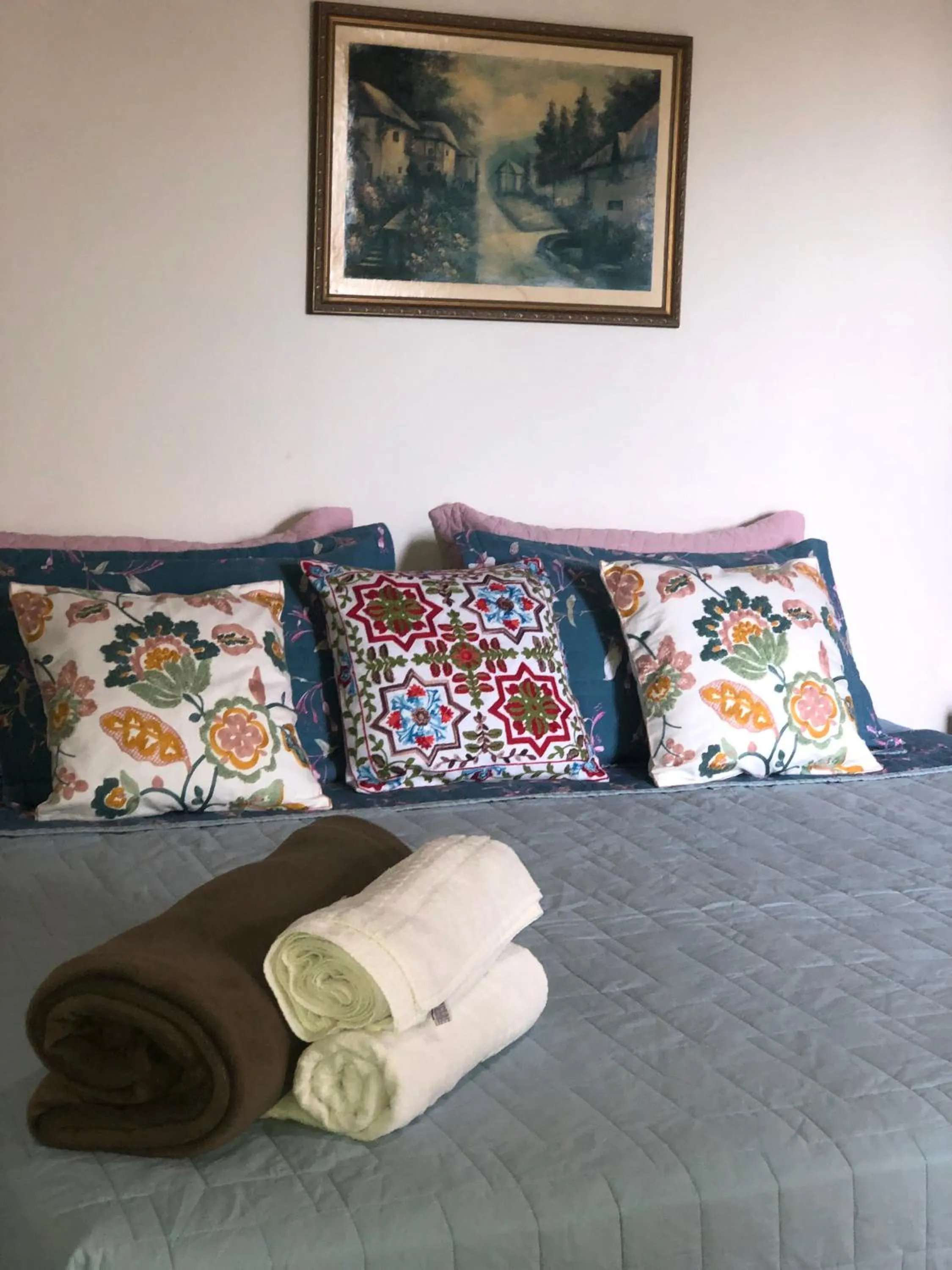 Bed in Pousada Luar de Caraíva