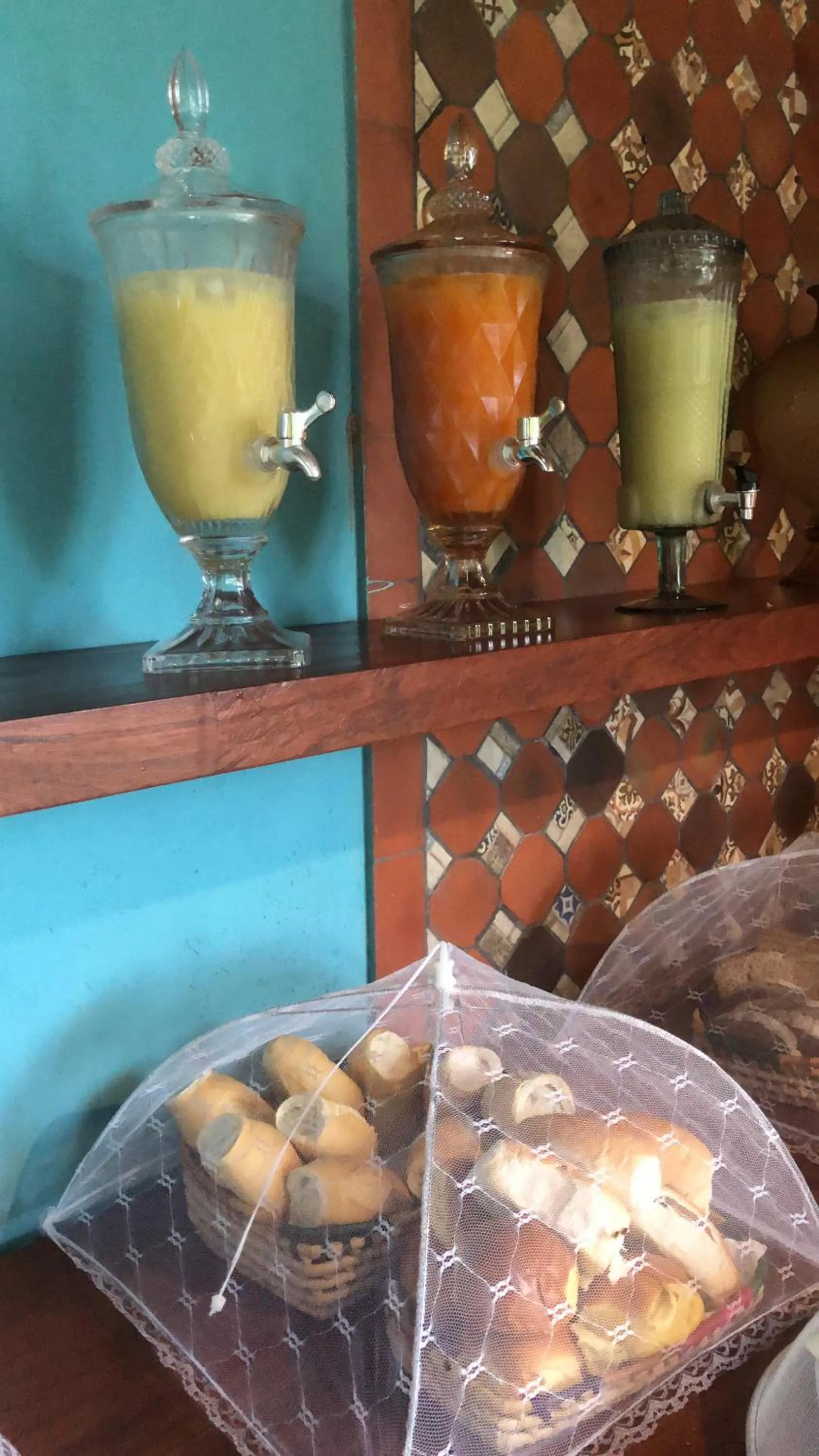 Breakfast in Pousada Luar de Caraíva